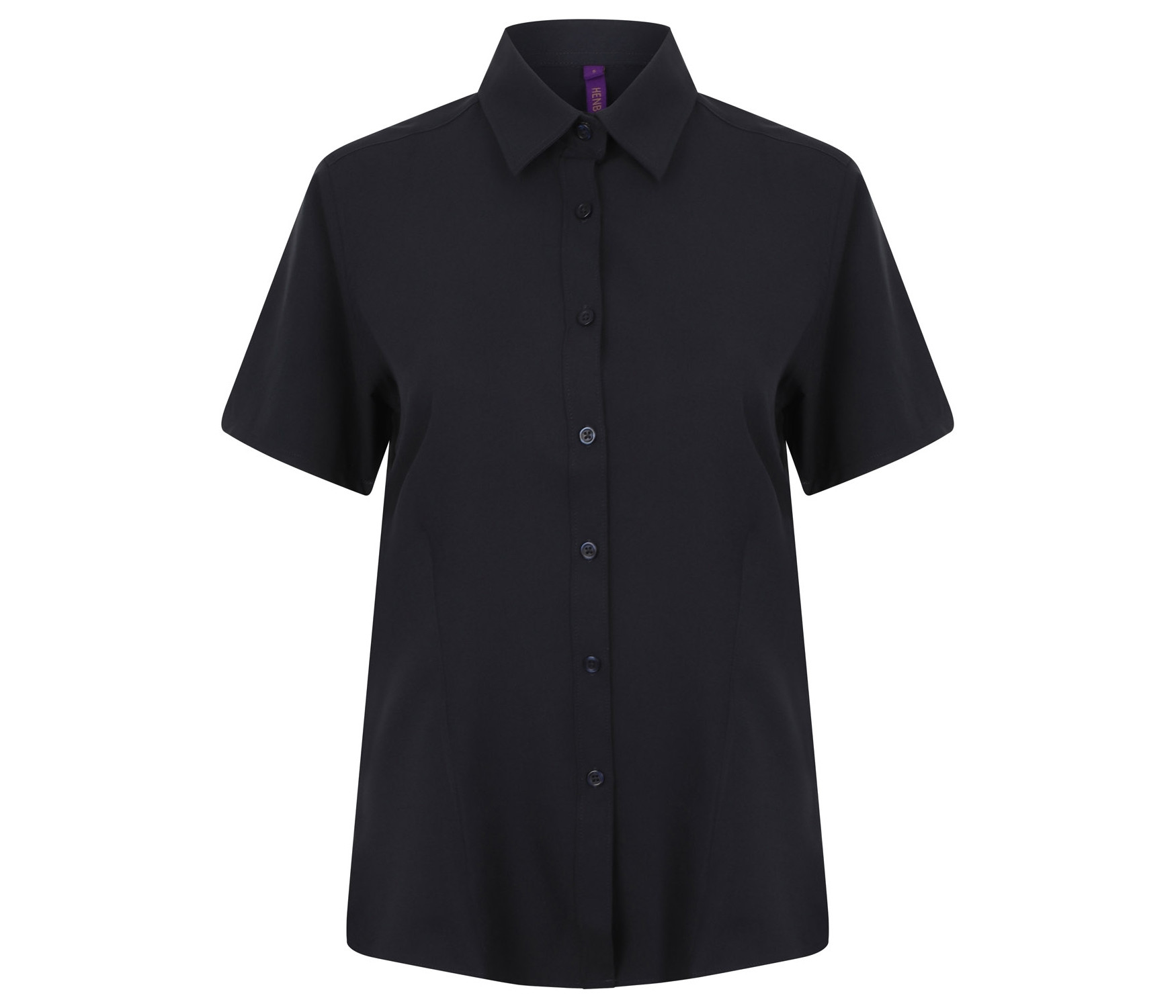 LADIES' WICKING ANTIBACTERIAL POLYESTER QUICK DRY SHORT SLEEVED SHIRT