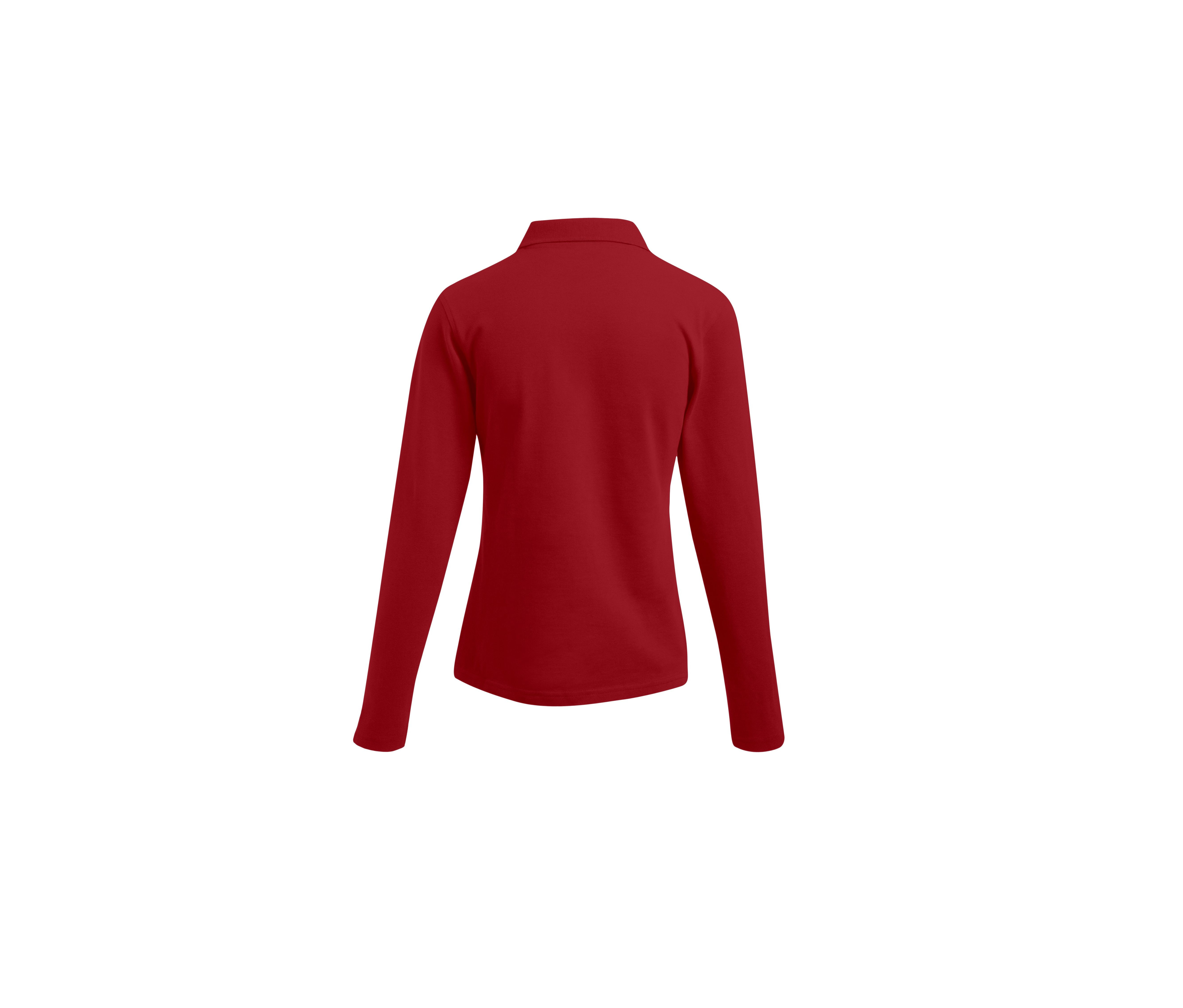 WOMEN’S LONG SLEEVE HEAVY POLO SHIRT