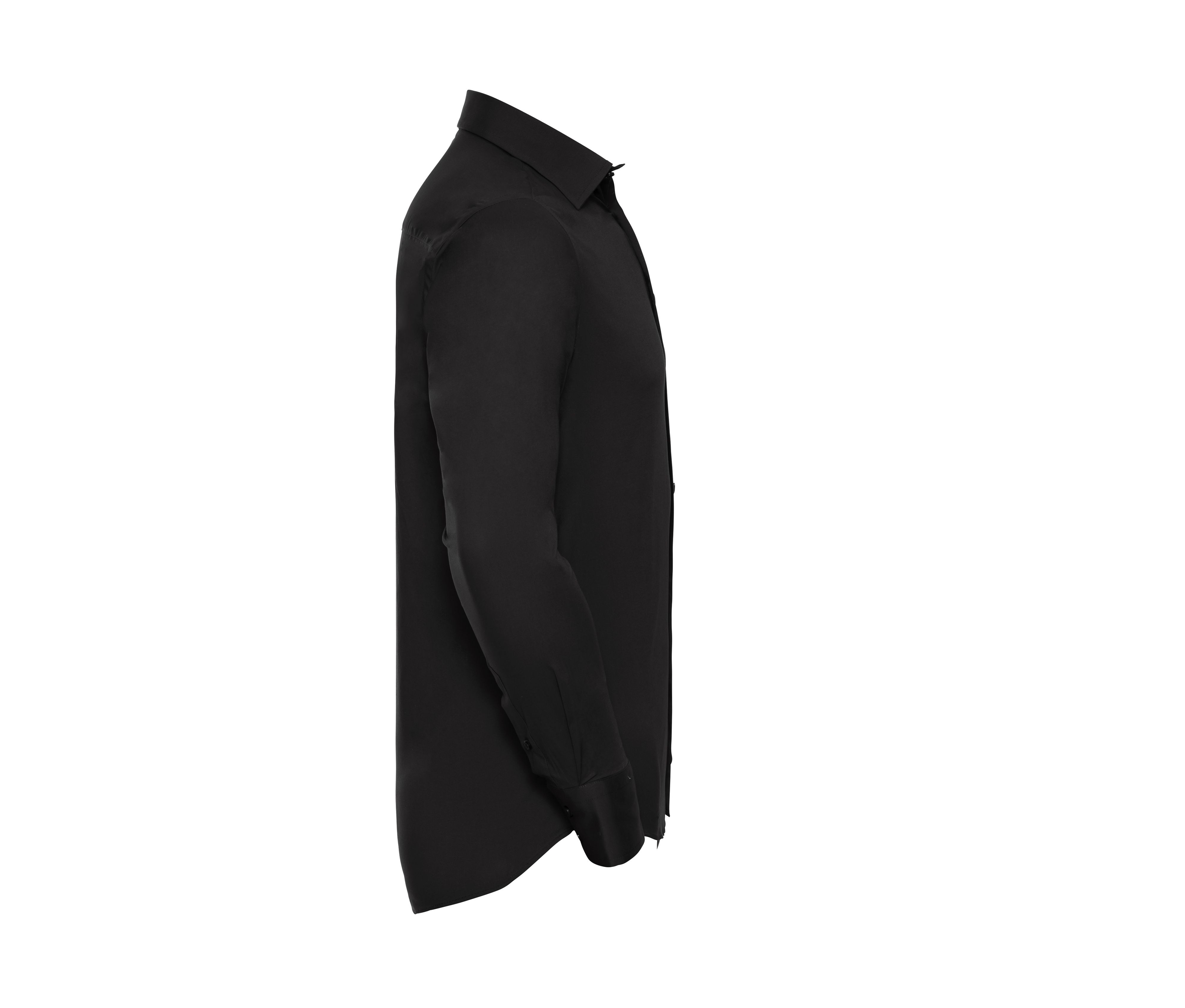 MEN'S LONG SLEEVE FITTED STRETCH SHIRT