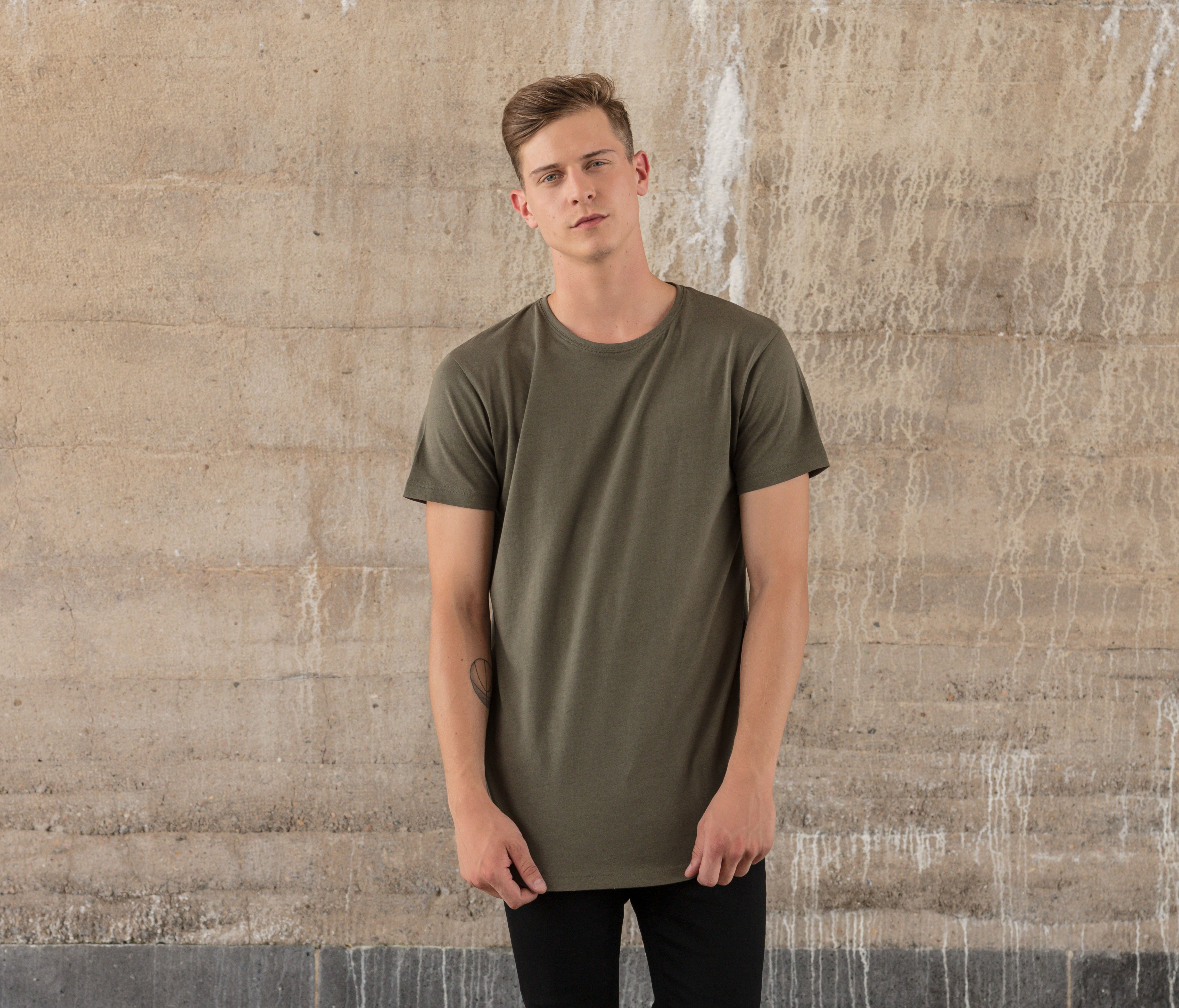 SHAPED LONG TEE