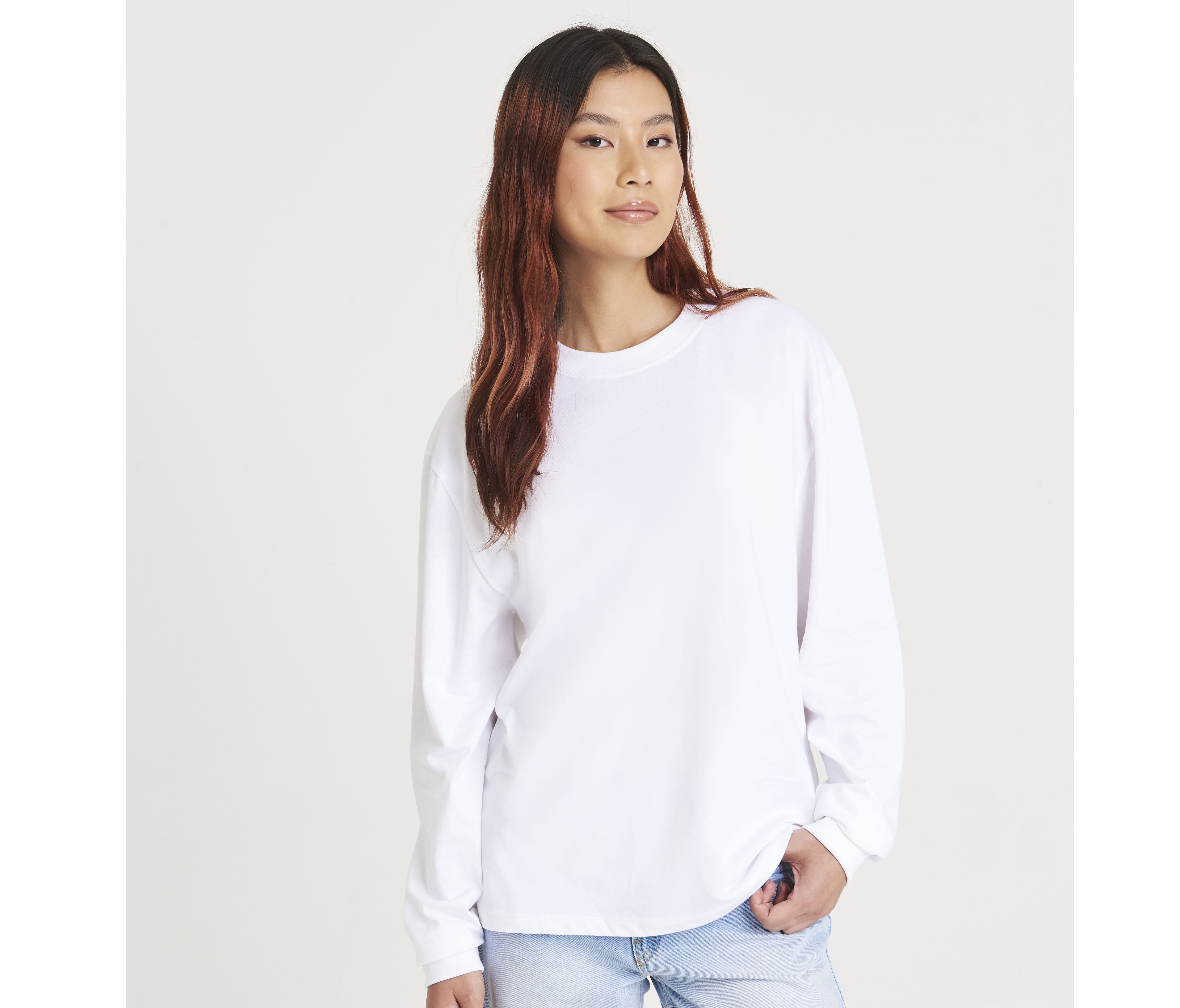OVERSIZE 100 LONG SLEEVE T
