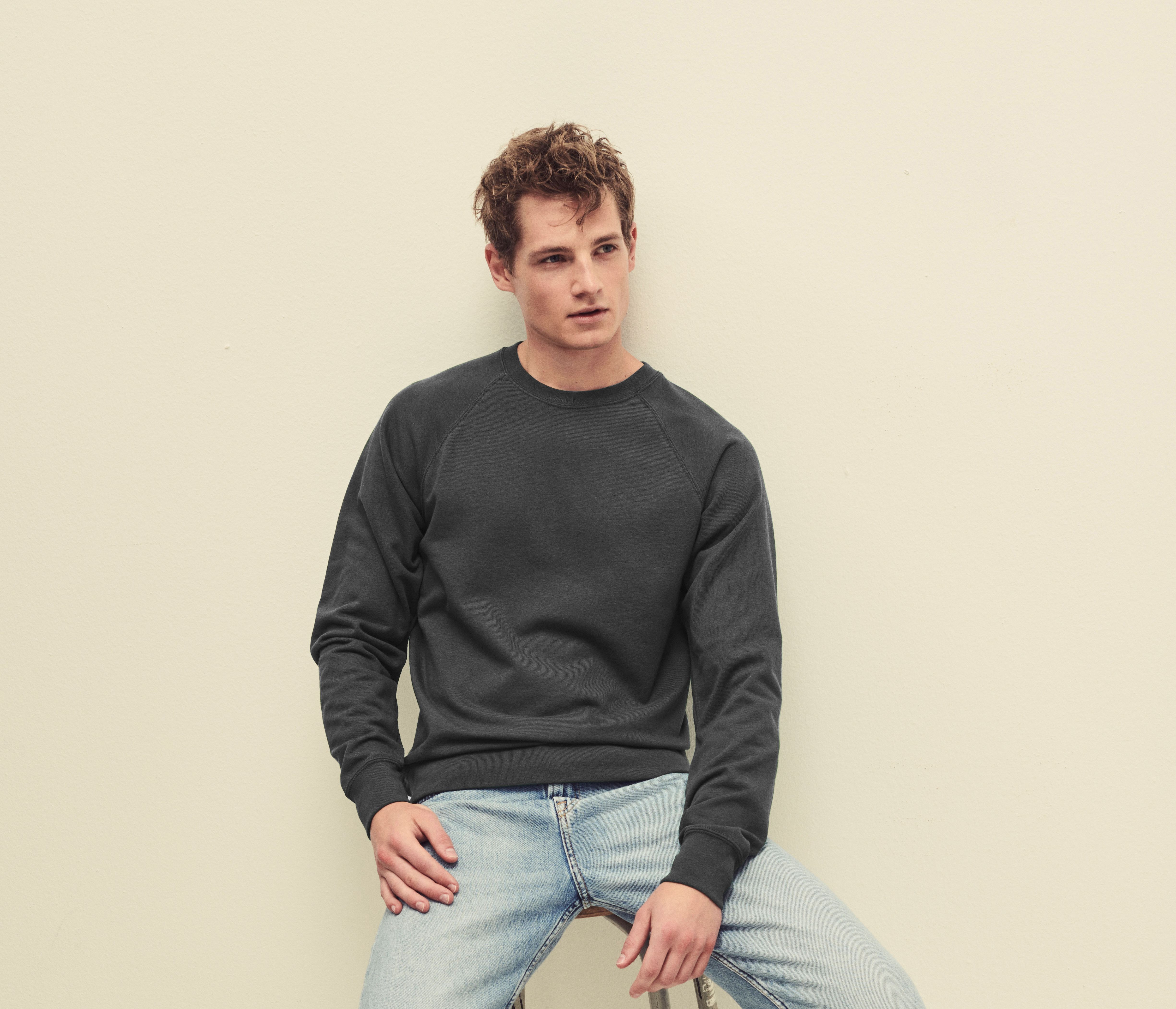 LIGHTWEIGHT RAGLAN SWEAT