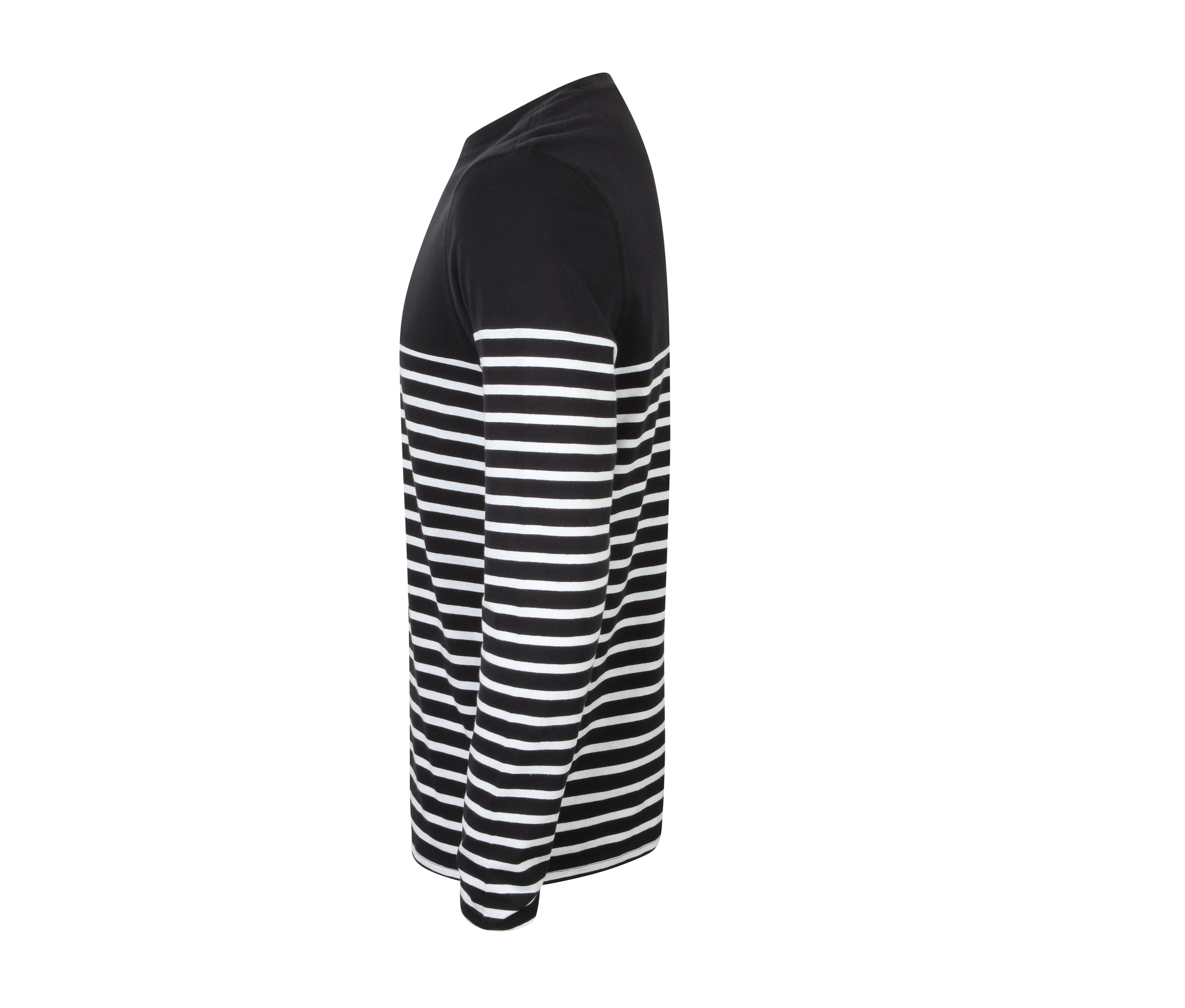 LONG SLEEVED BRETON STRIPED T