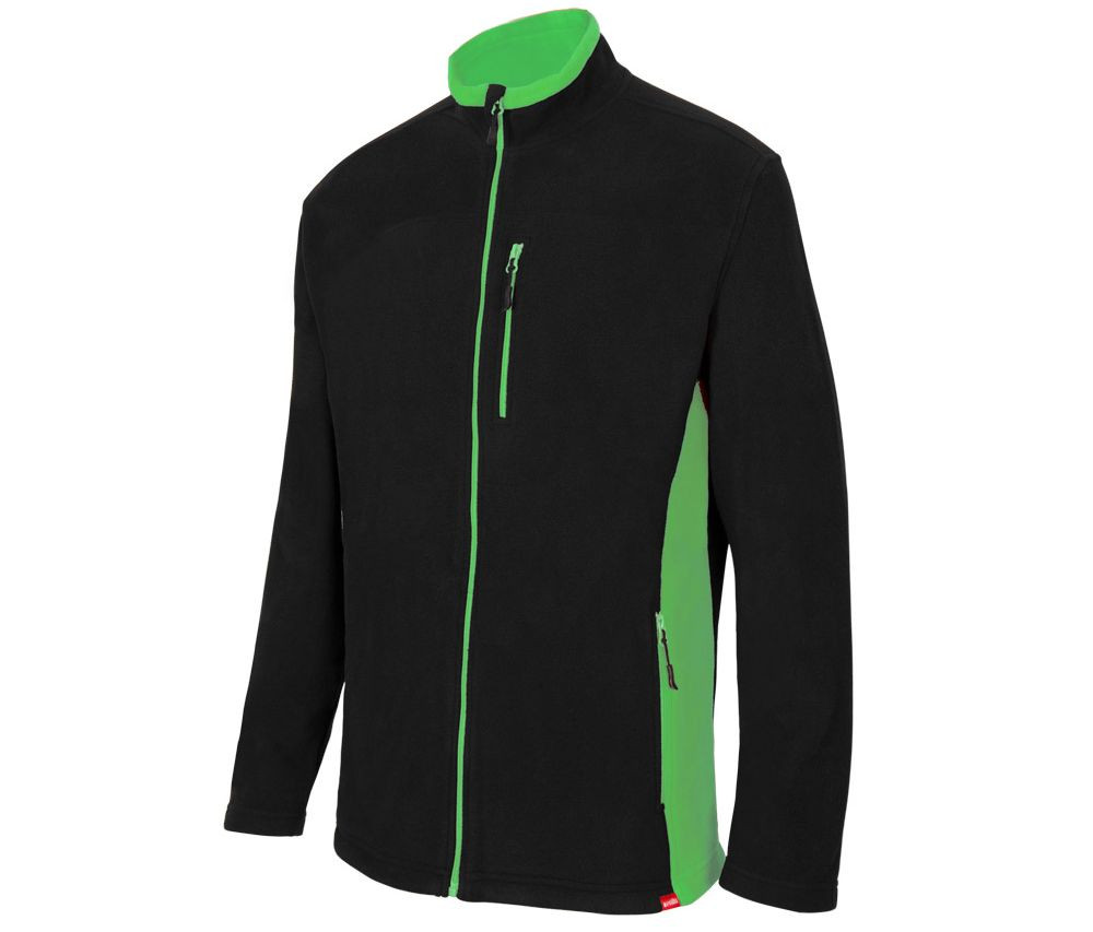 TWO-TONE FLEECE JACKET