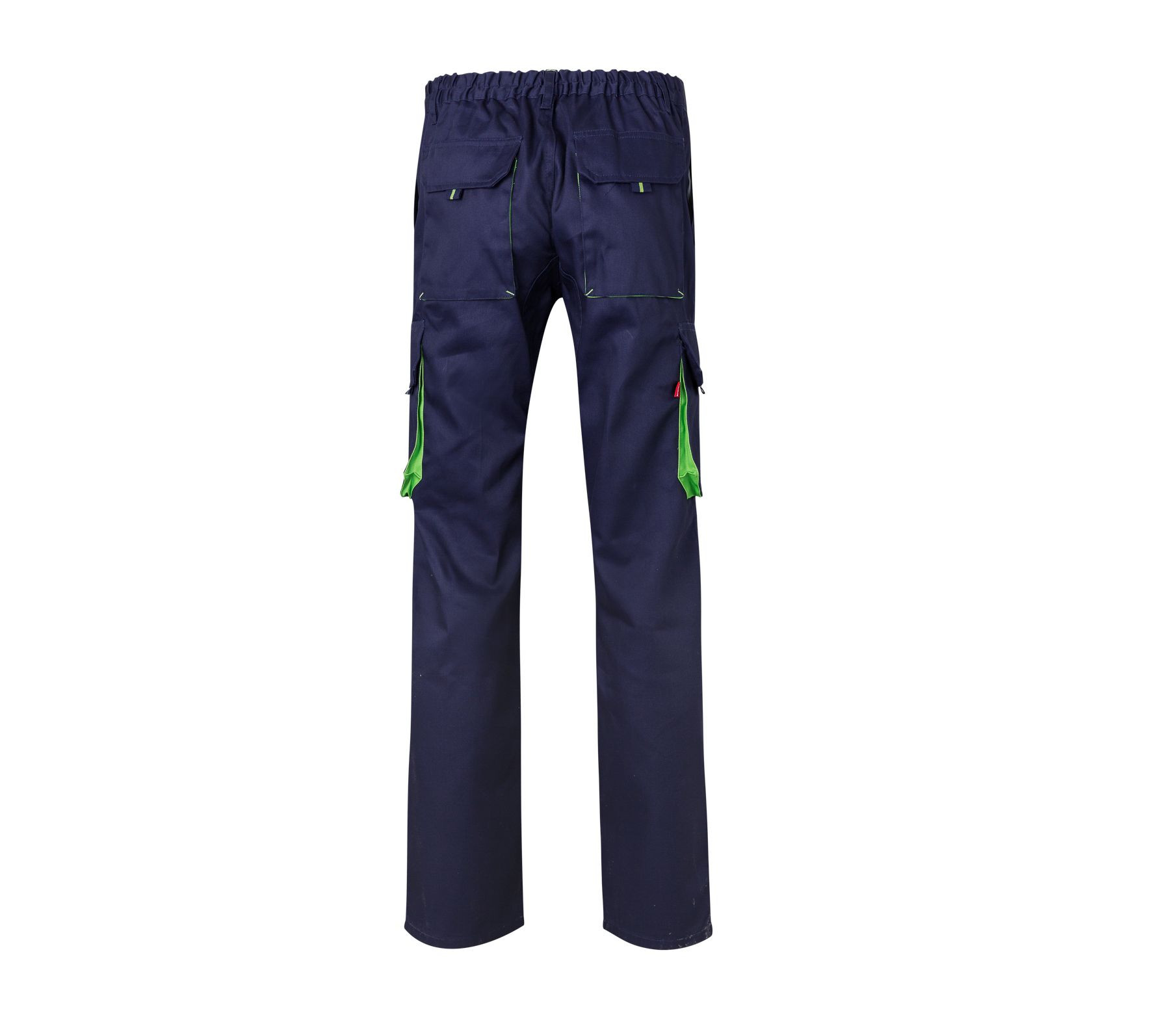 TWO-TONE MULTI-POCKET TROUSERS