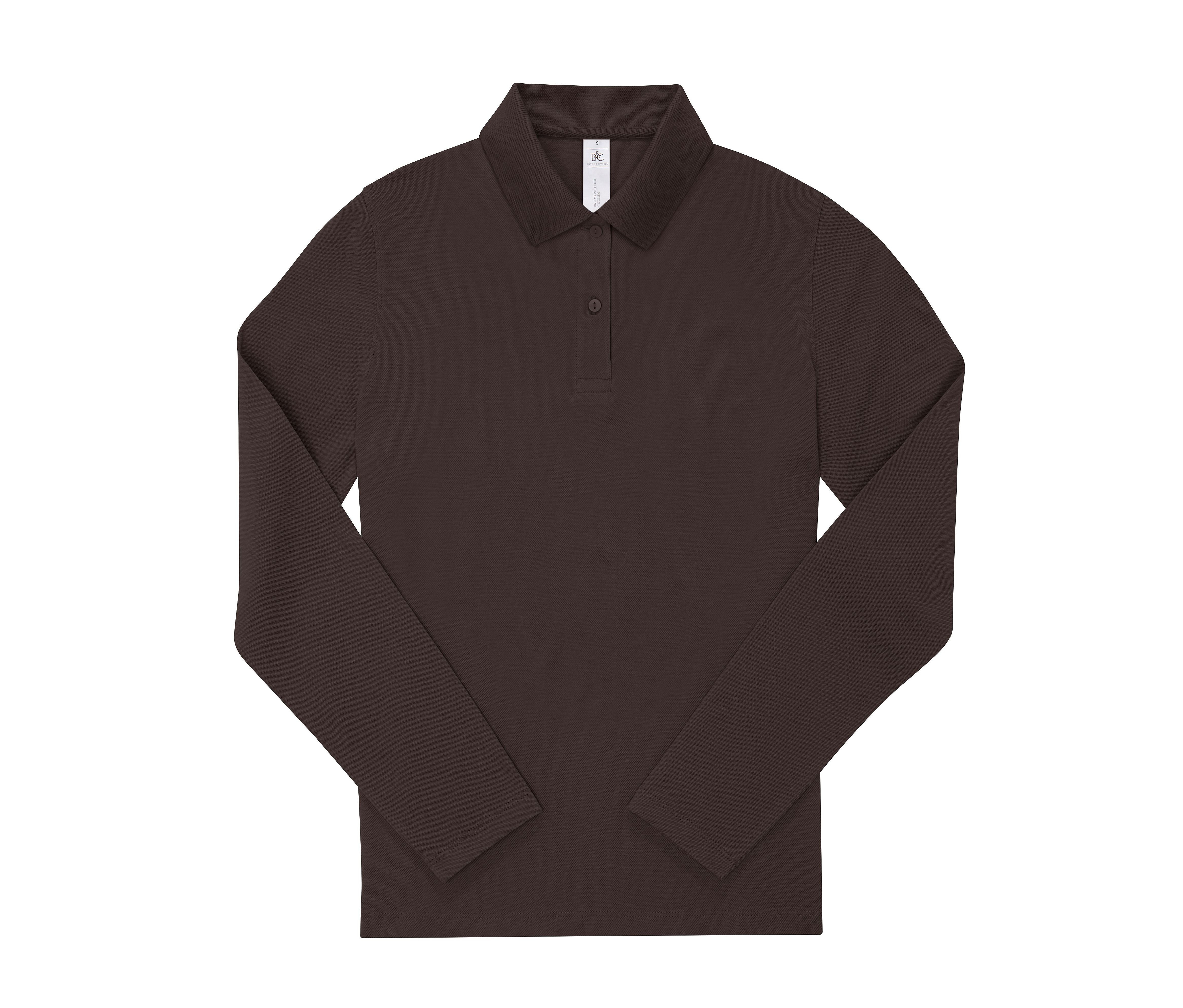 B&C MY POLO 180 LSL/WOMEN