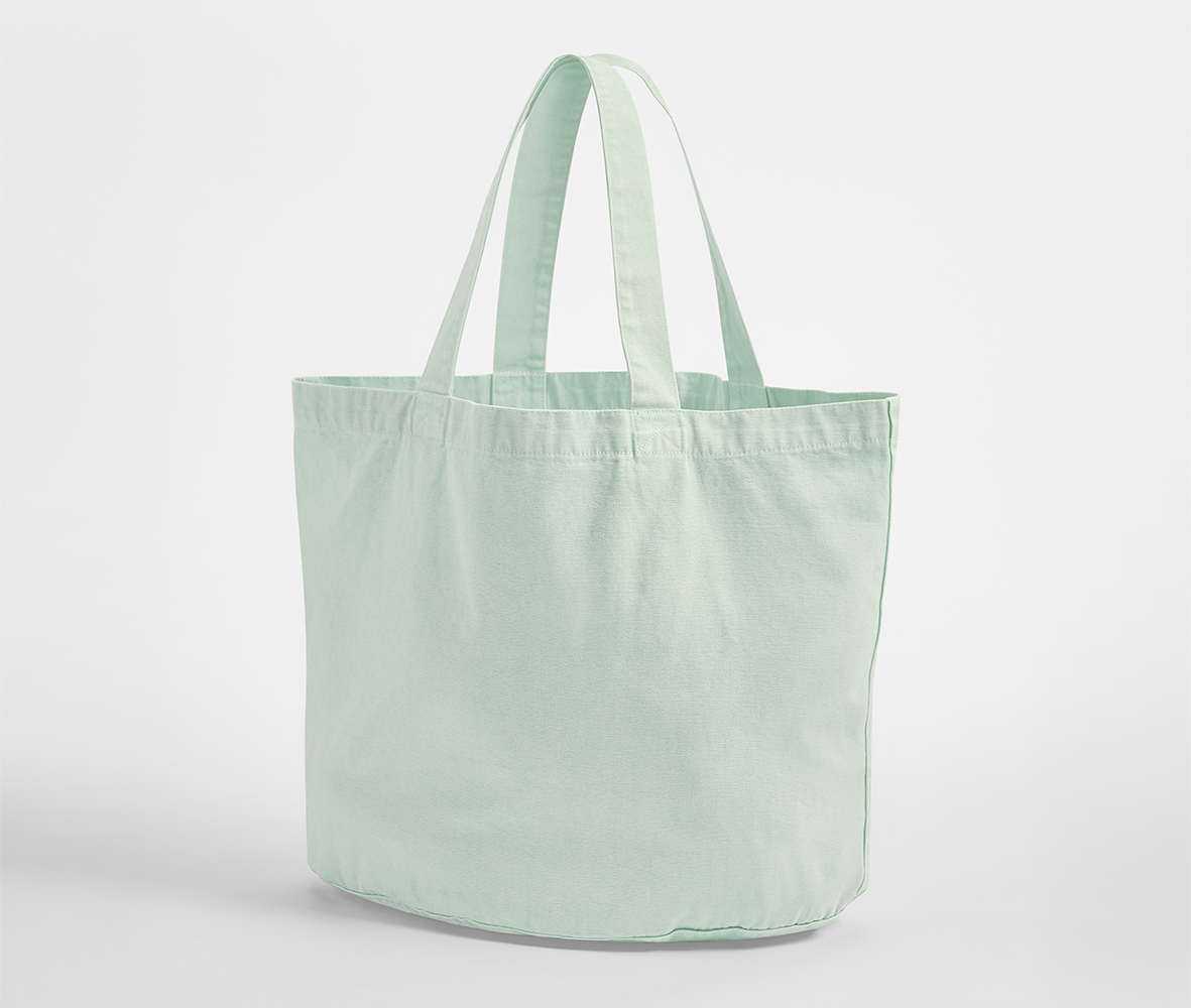 GARMENT DYED SHOPPER