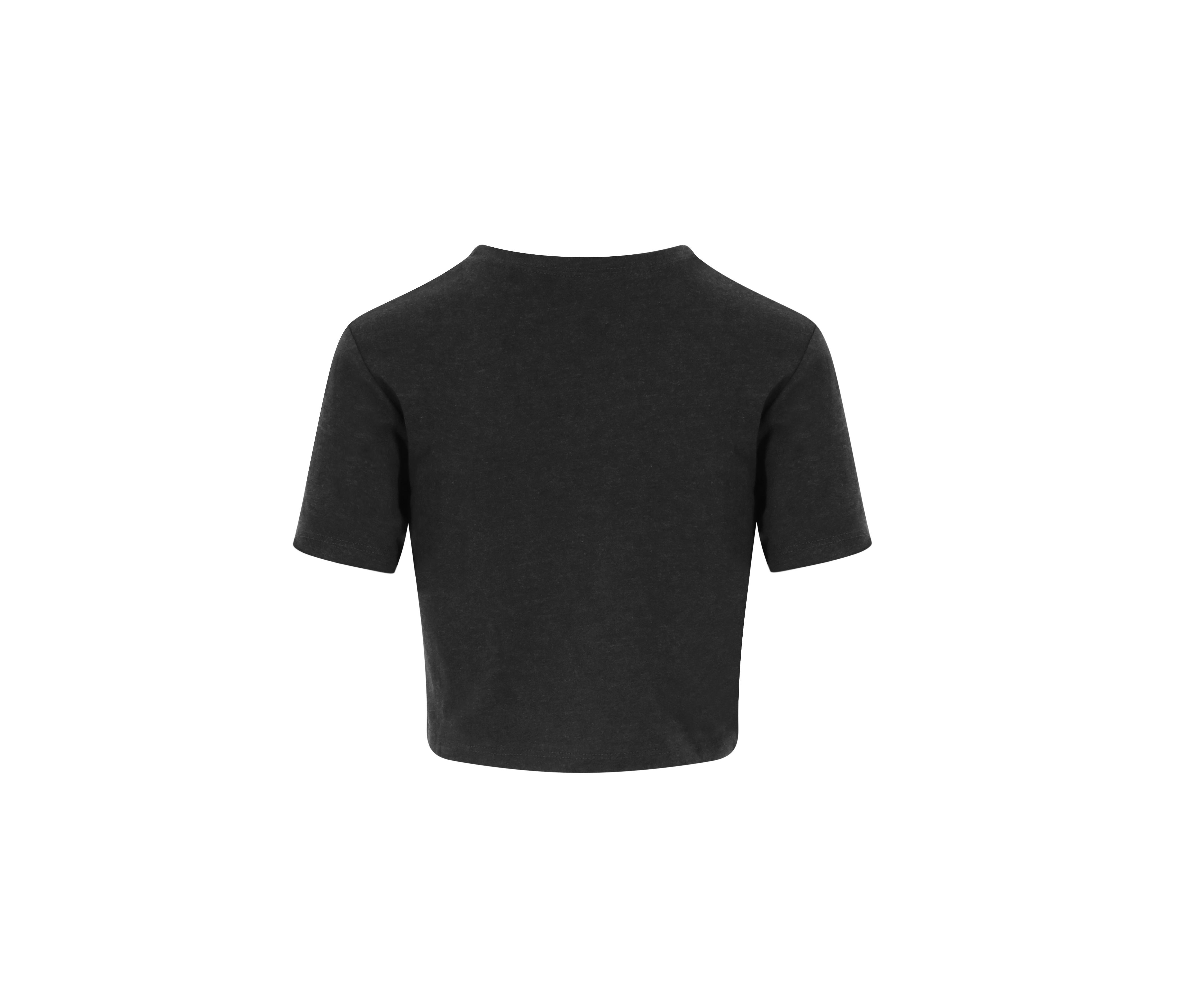 WOMEN'S TRI-BLEND CROPPED T