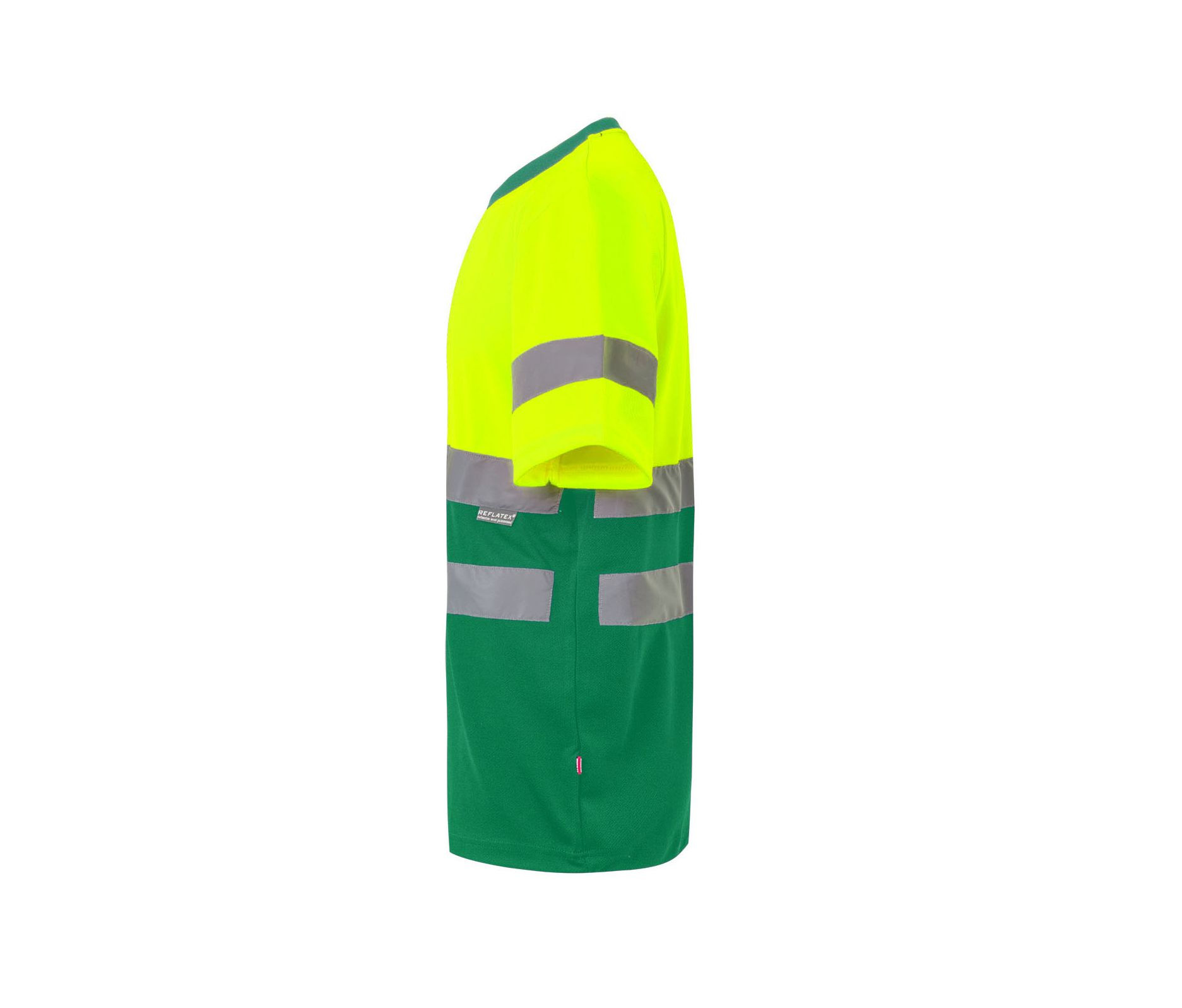 TWO-TONE HIGH VISIBILITY TECHNICAL T-SHIRT