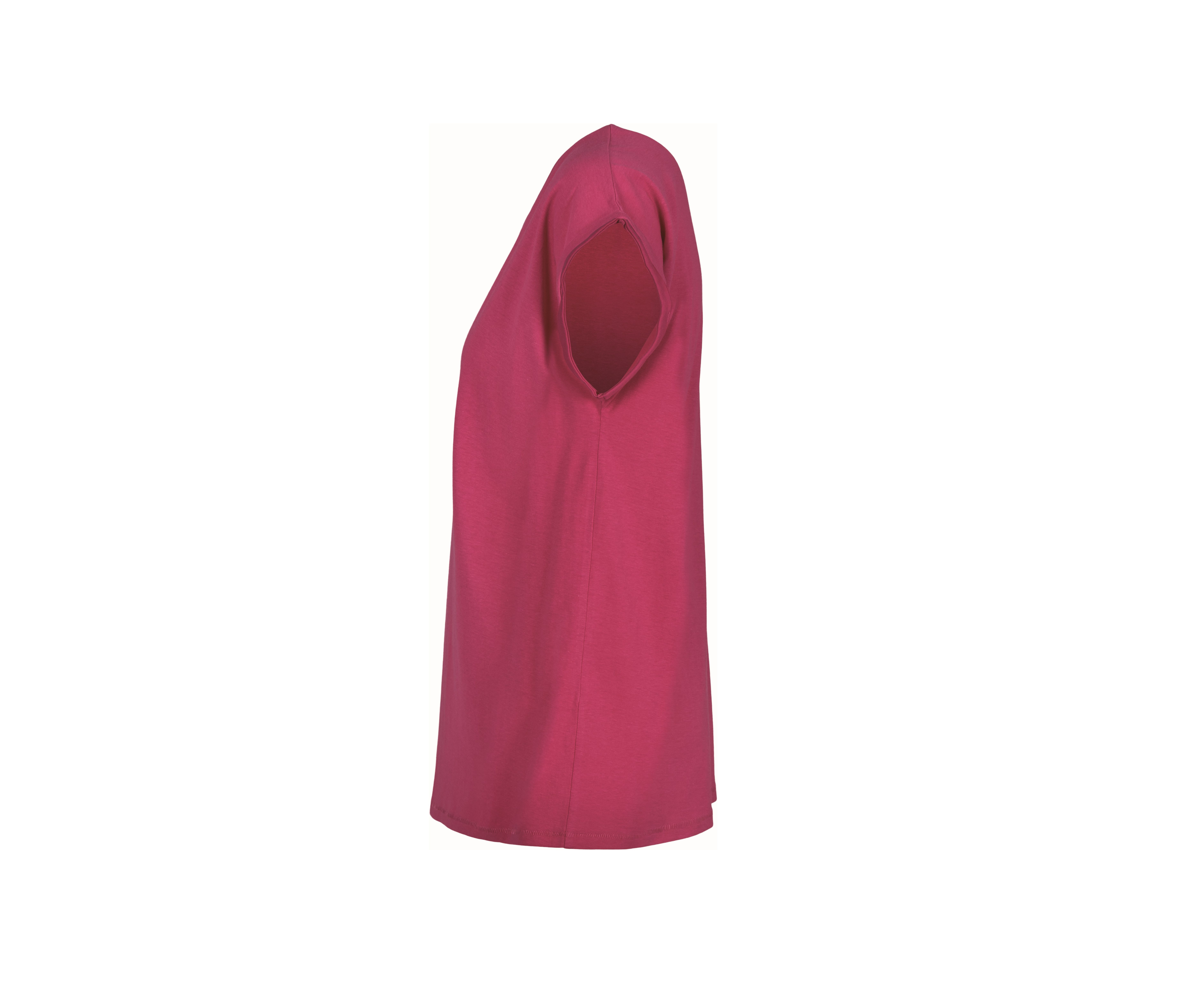 LADIES EXTENDED SHOULDER TEE