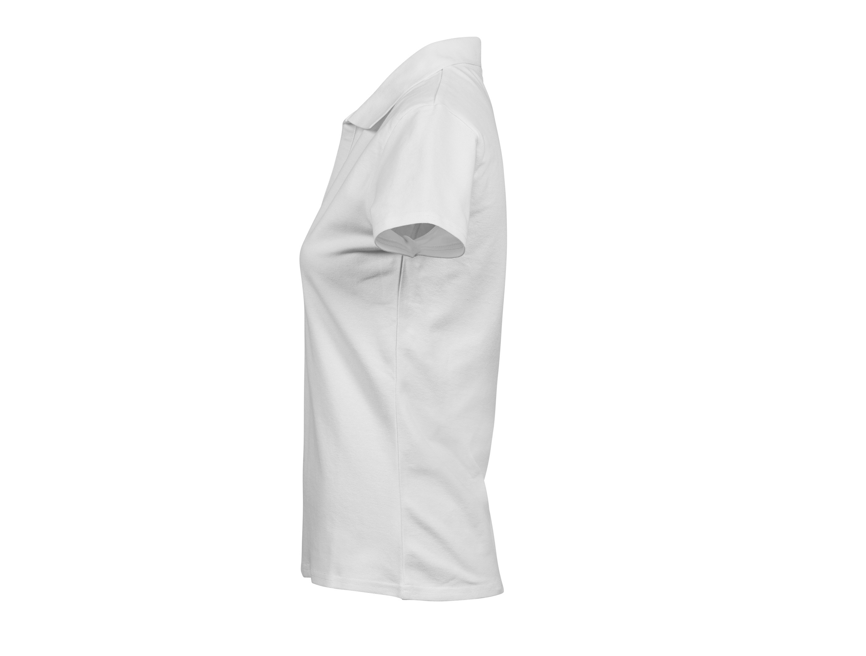 WOMENS LUXURY STRETCH V-NECK POLO