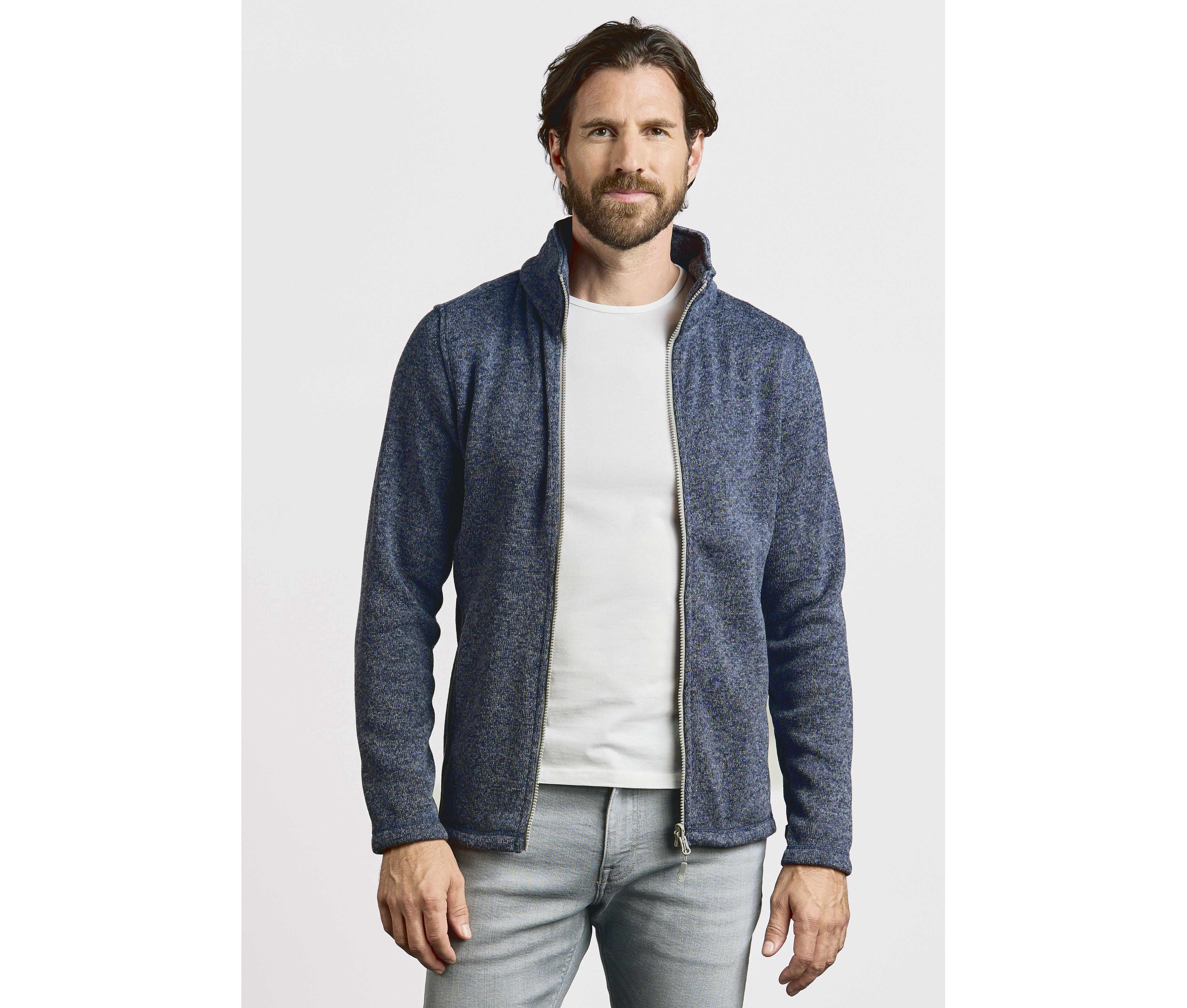 Men’s Knit Fleece Jacket C⁺