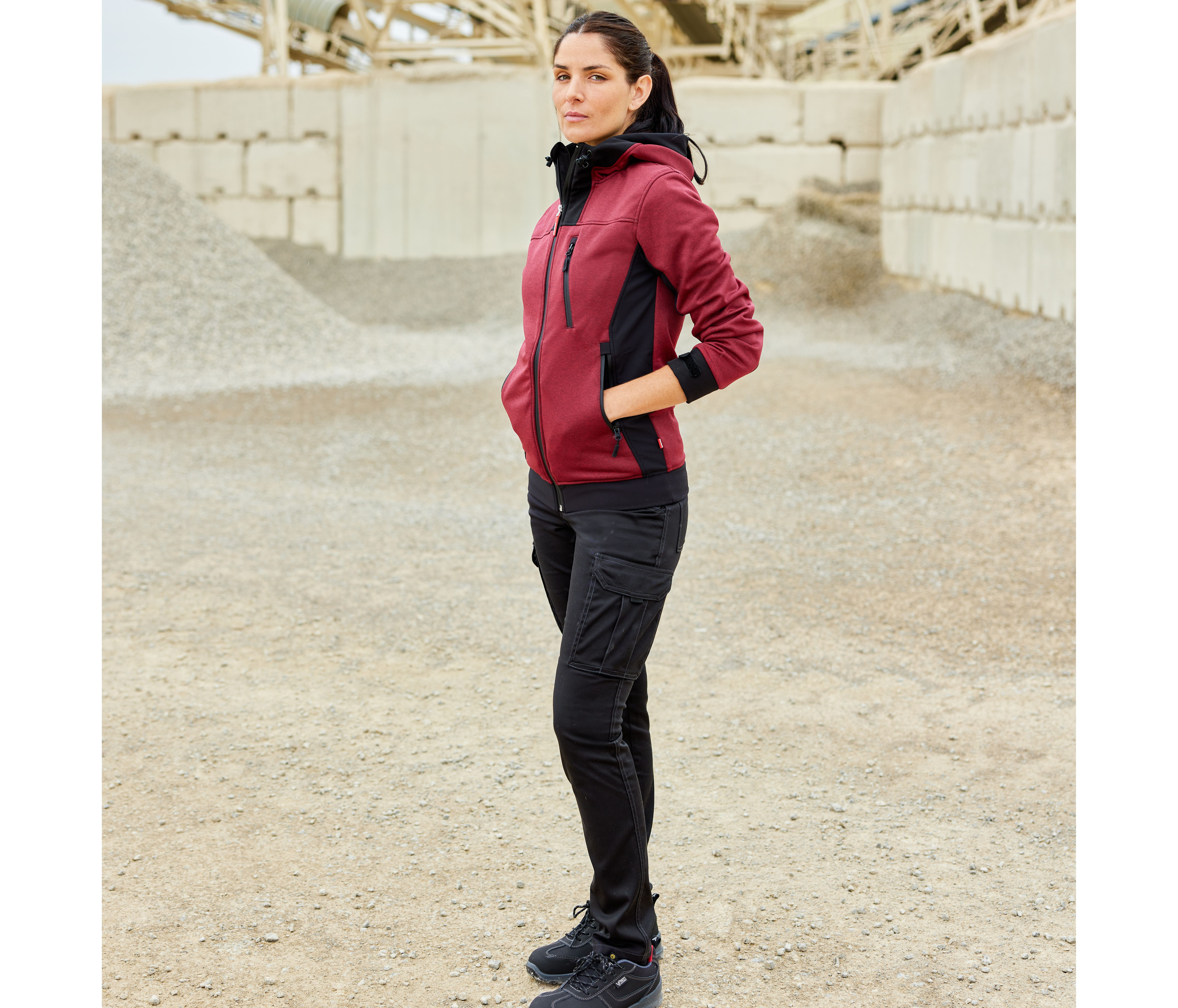WOMENS' MULTIPOCKET STRETCH TROUSERS