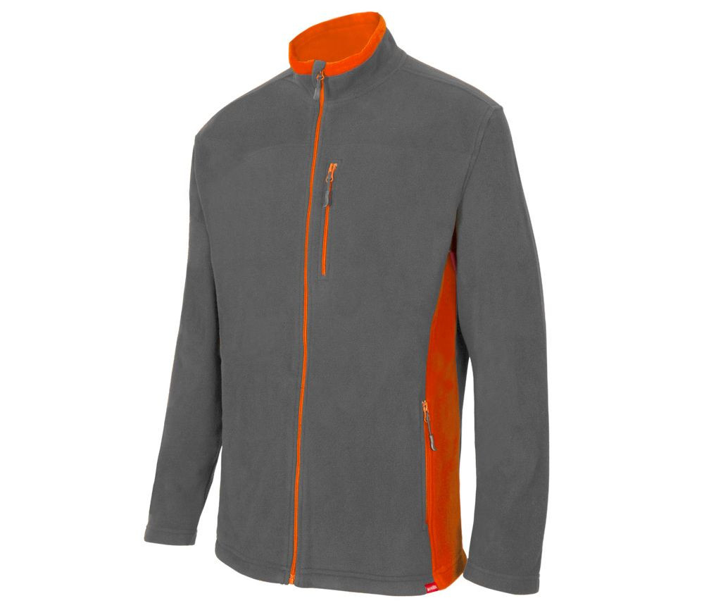 TWO-TONE FLEECE JACKET