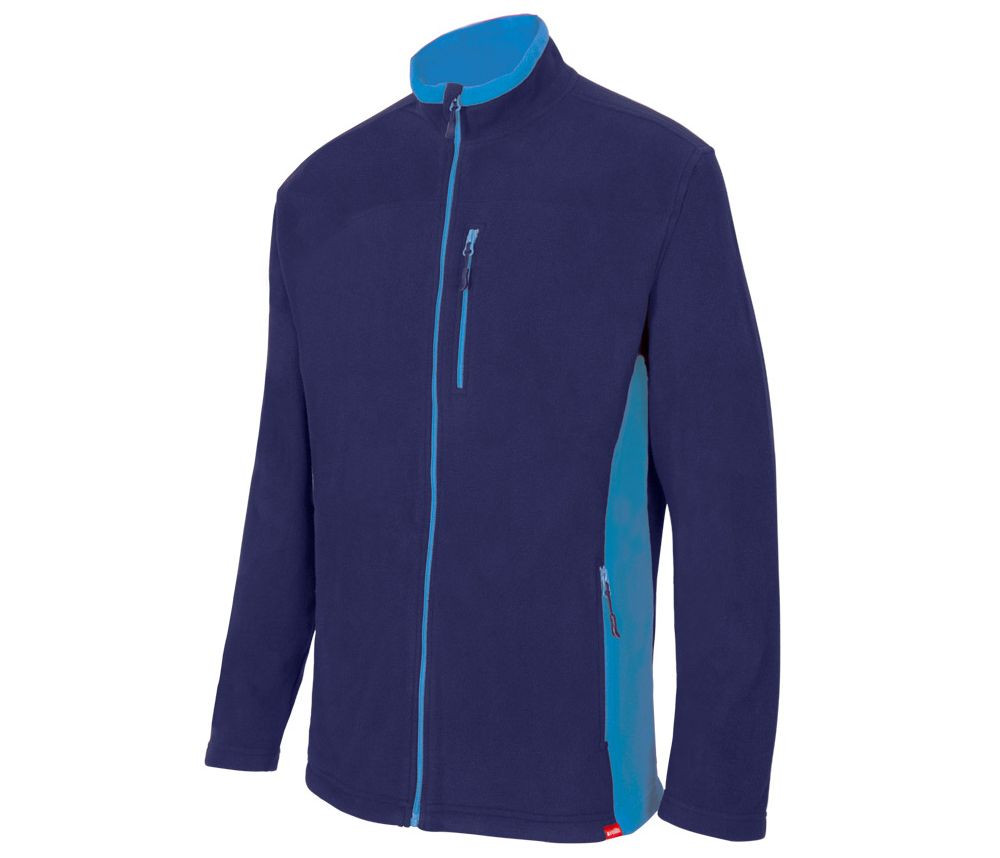 TWO-TONE FLEECE JACKET
