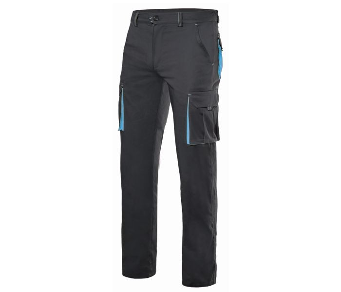 TWO-TONE STRETCH TROUSERS