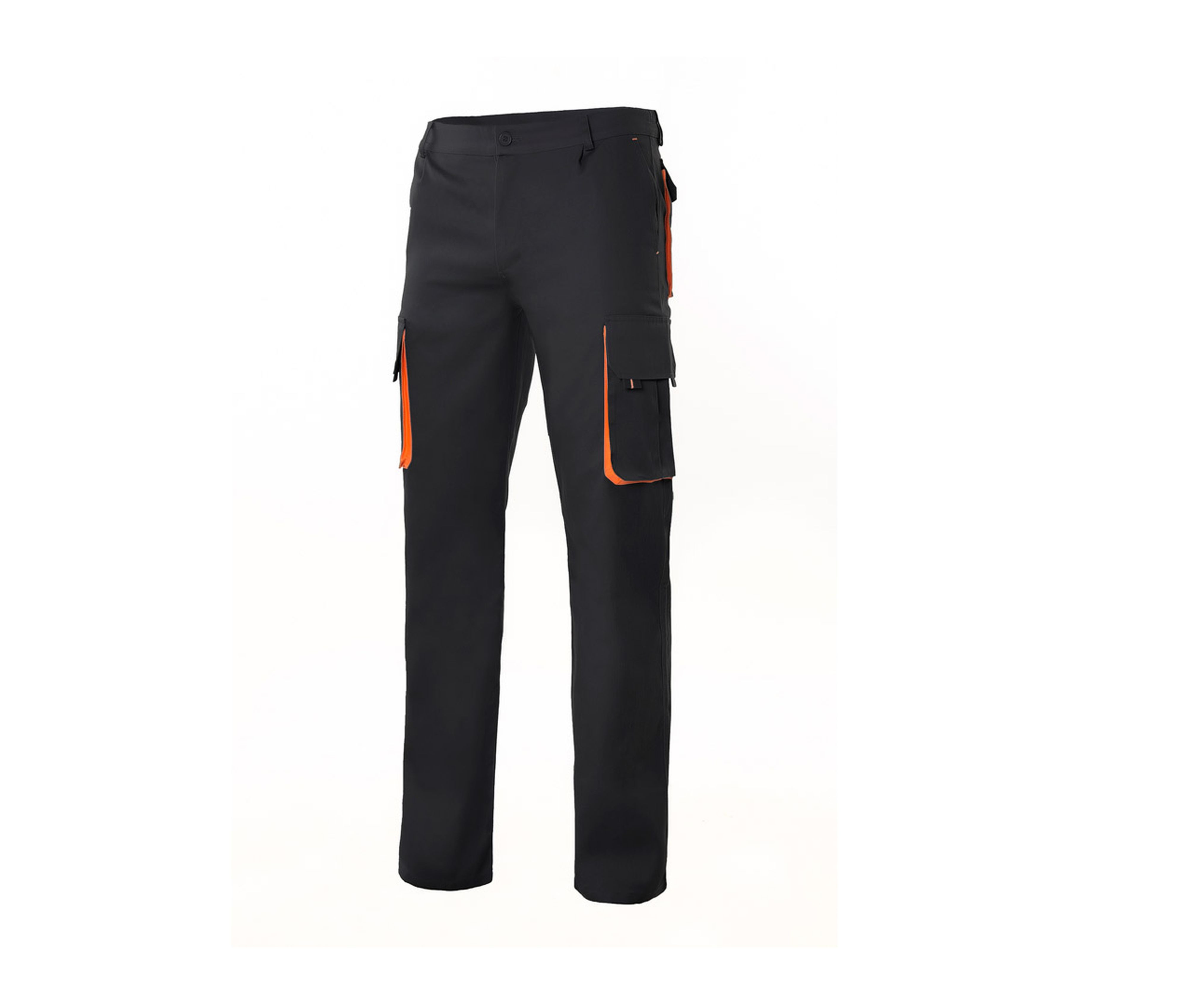 TWO-TONE MULTI-POCKET TROUSERS