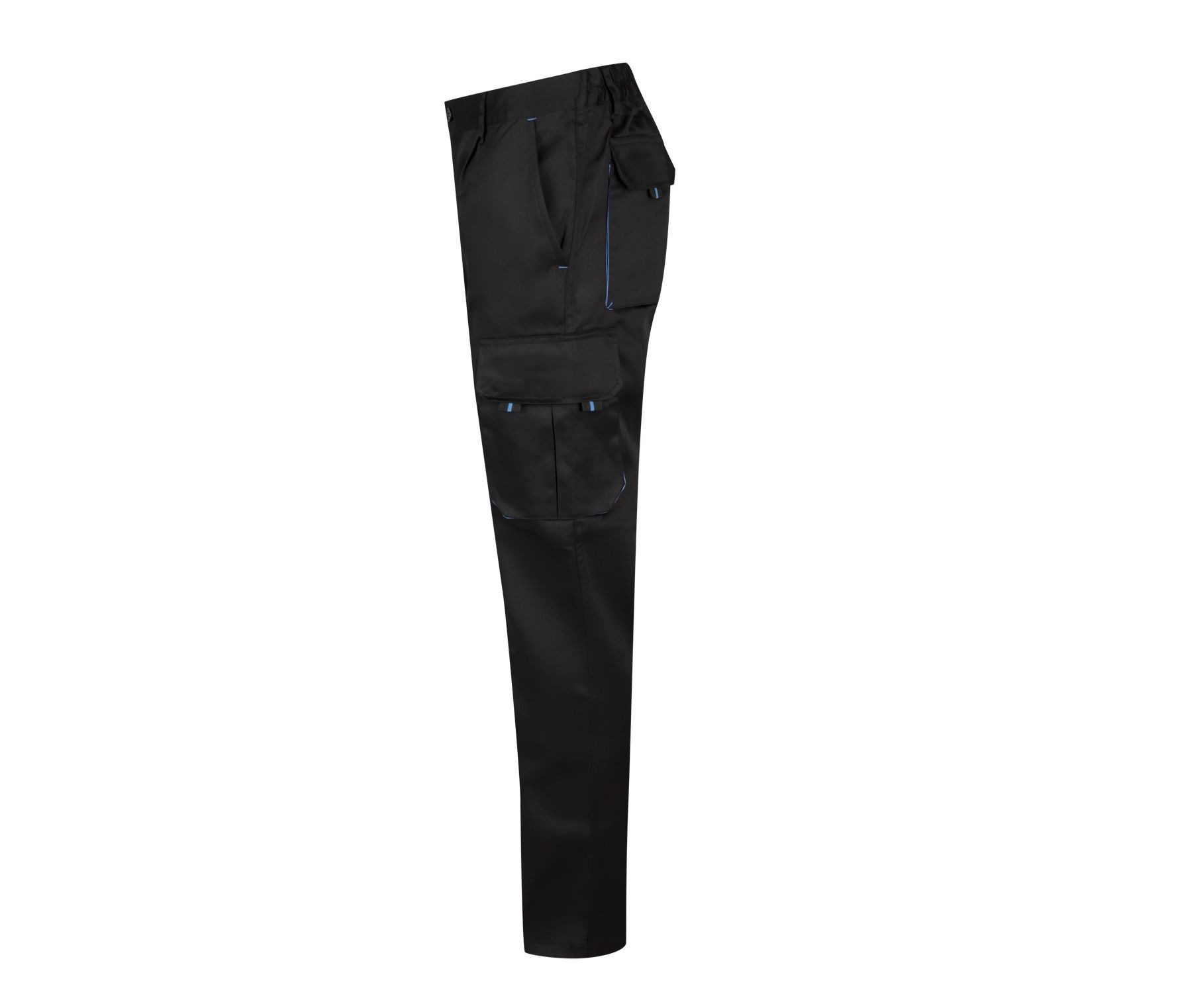 TWO-TONE MULTI-POCKET TROUSERS