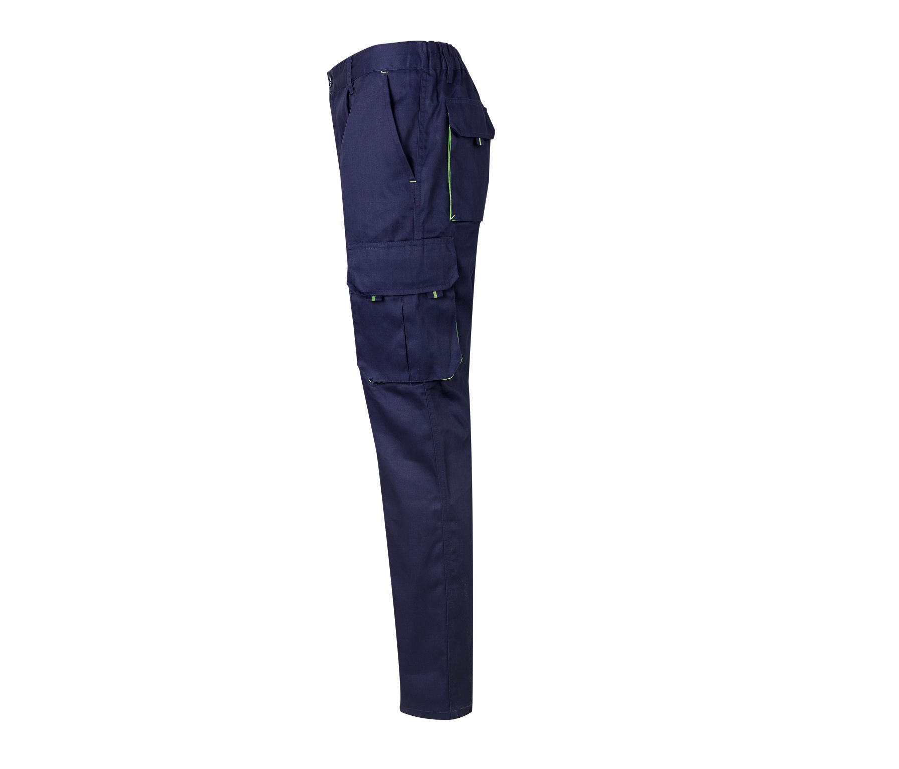 TWO-TONE MULTI-POCKET TROUSERS