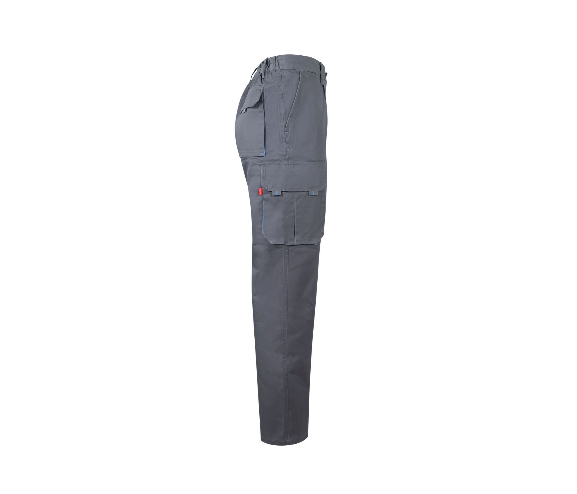 TWO-TONE MULTI-POCKET TROUSERS