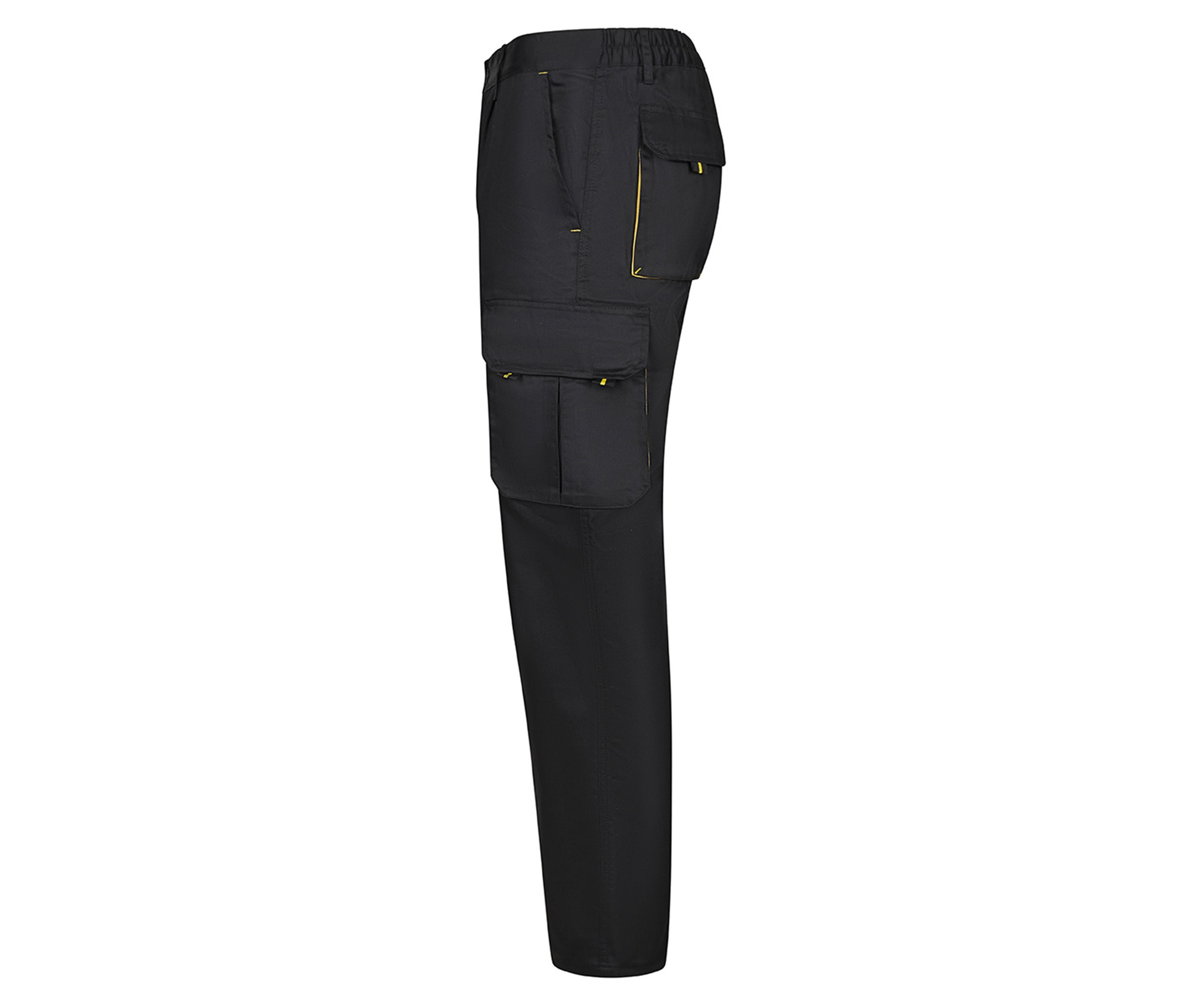 TWO-TONE MULTI-POCKET TROUSERS