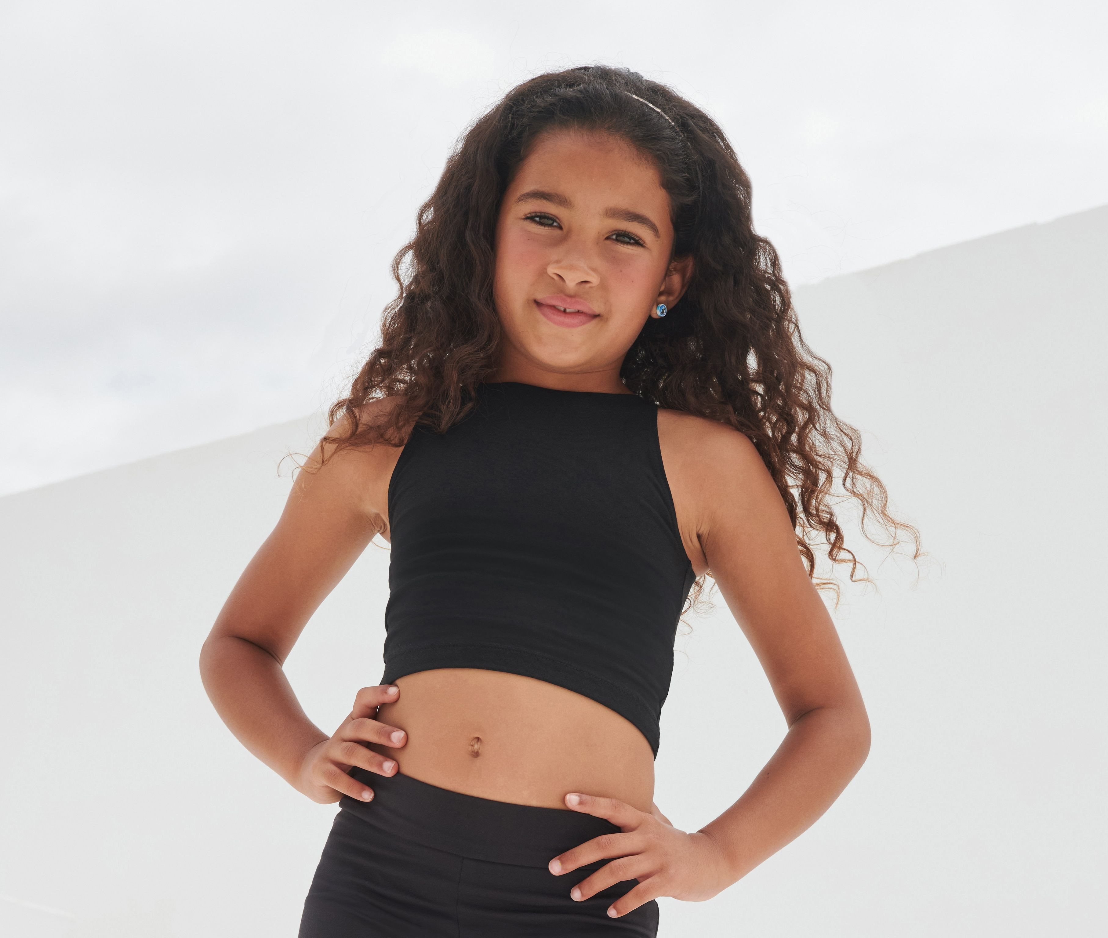 KIDS' CROPPED TOP