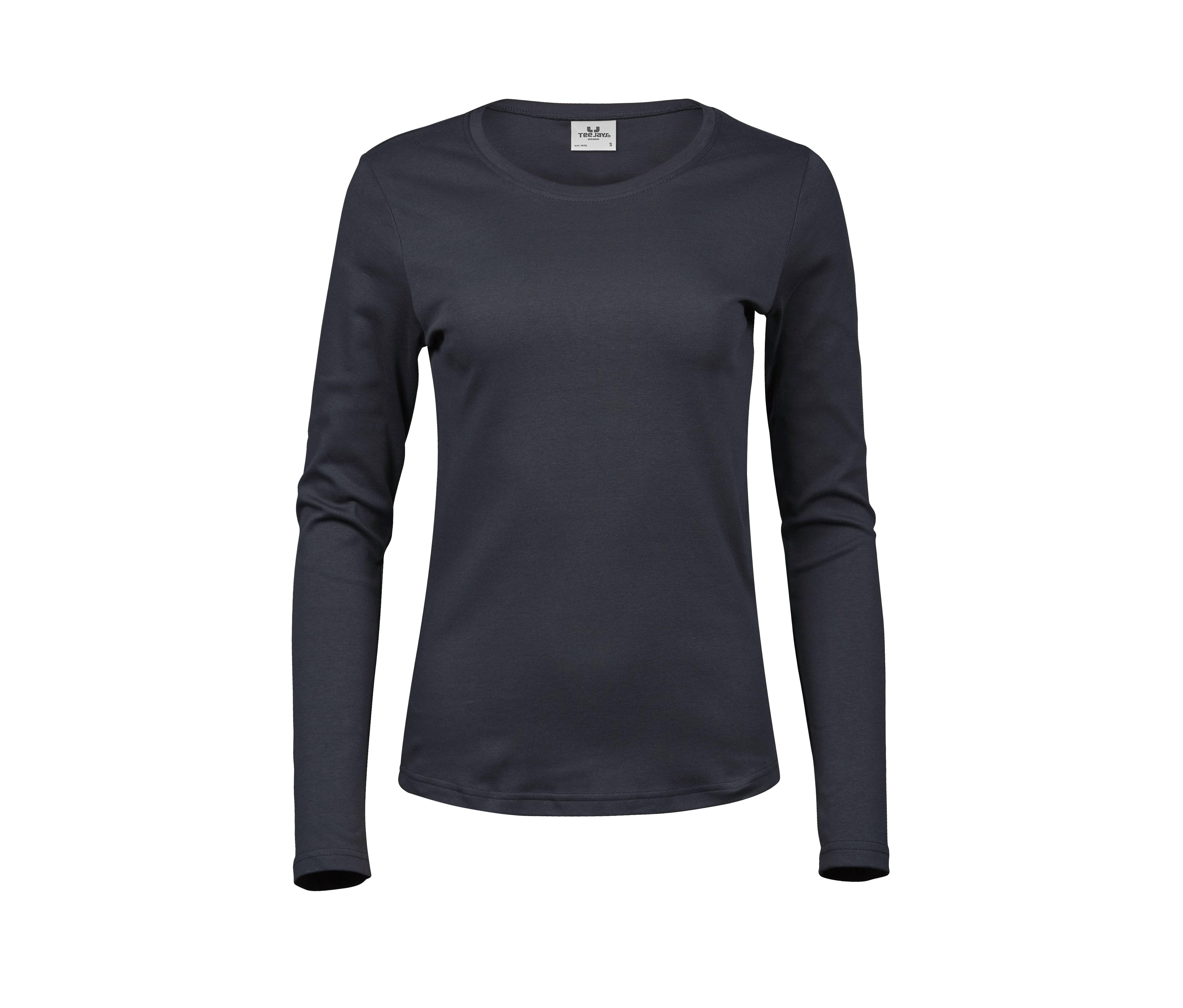LADIES LONG SLEEVE INTERLOCK TEE