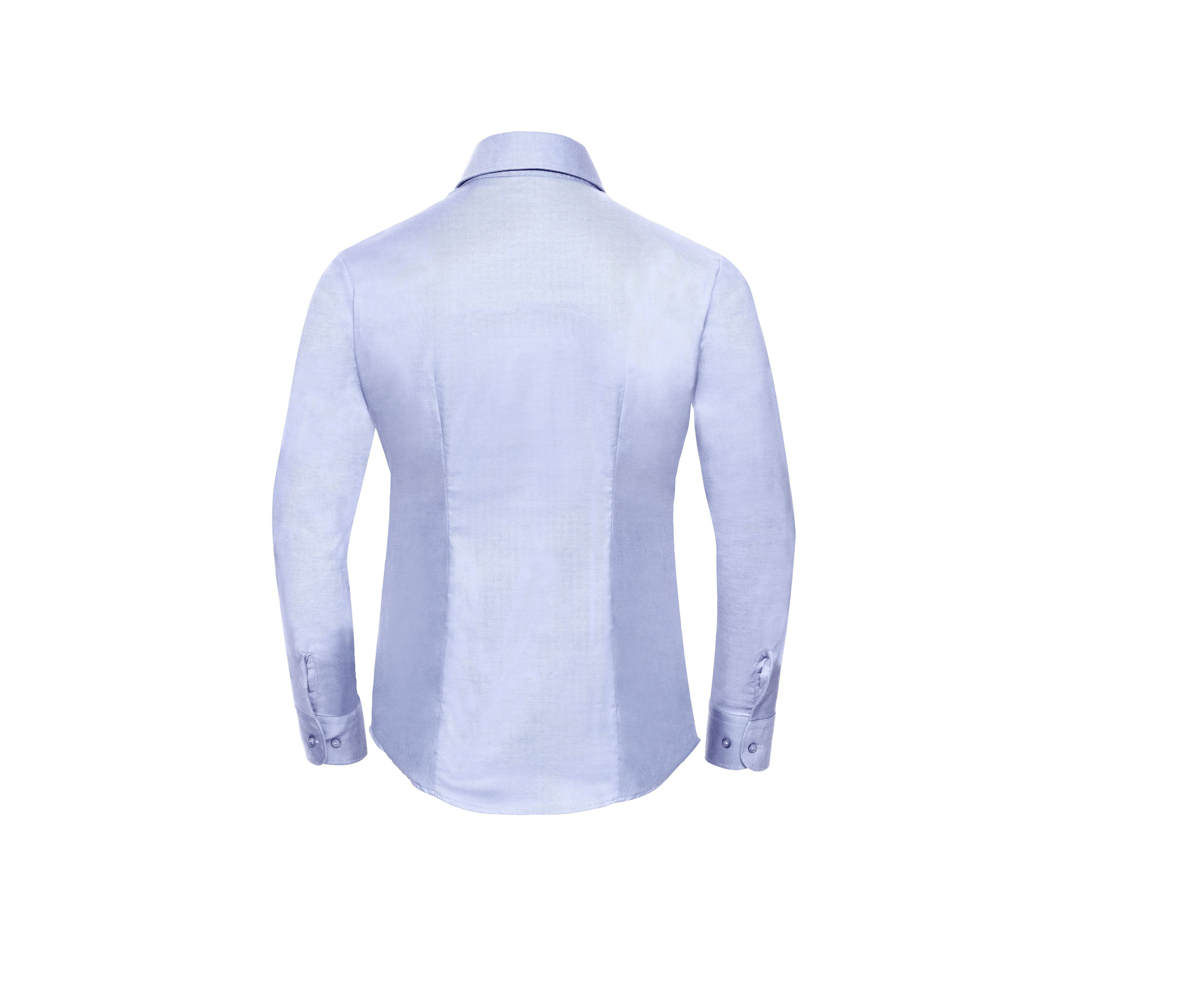 LADIES' LONG SLEEVE TAILORED OXFORD SHIRT