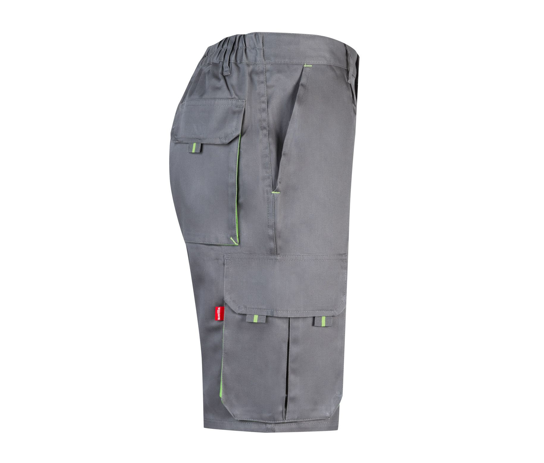 TWO-TONE MULTI-POCKET BERMUDA SHORTS