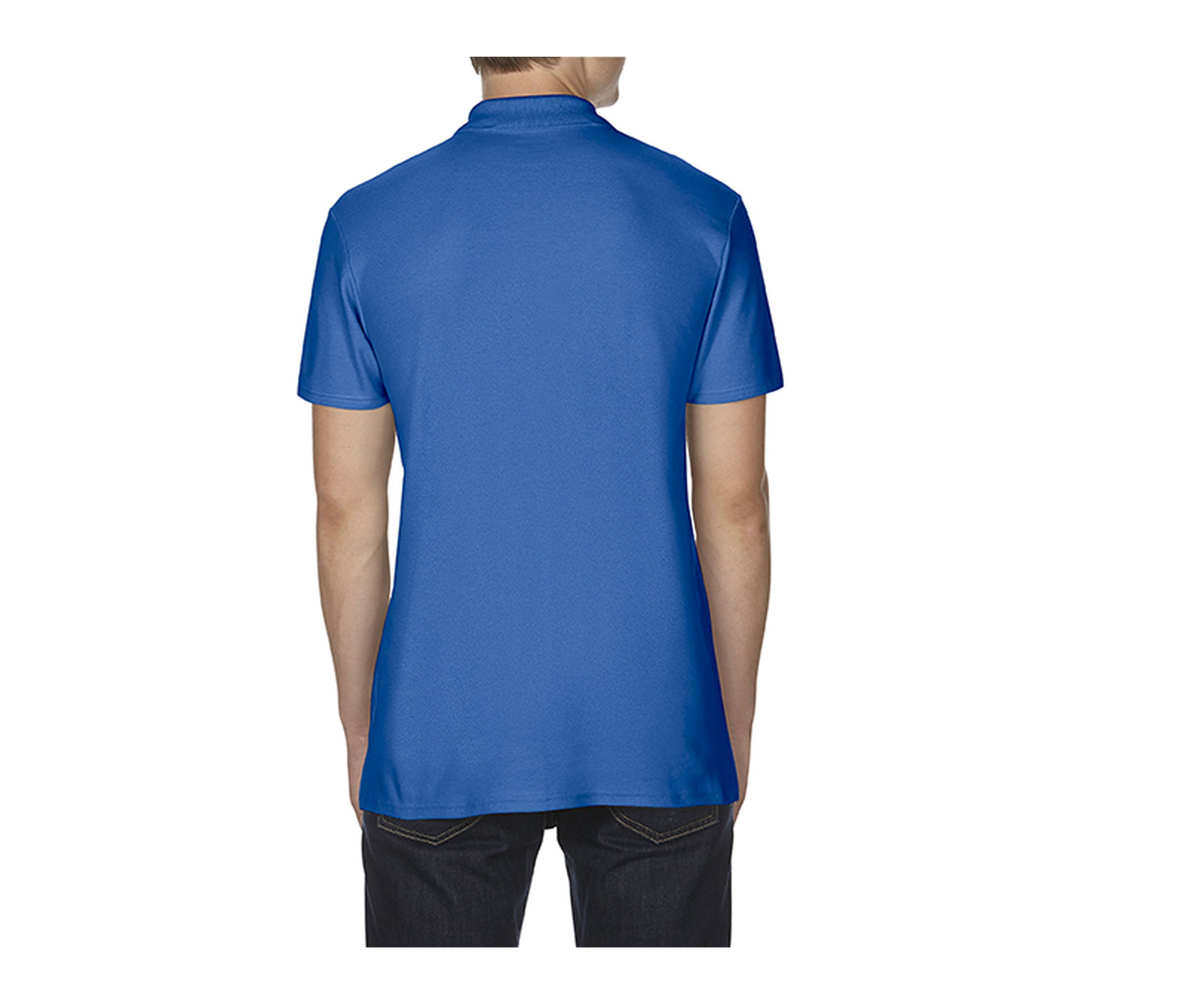 SOFTSTYLE® DOUBLE PIQUÉ POLO MEN