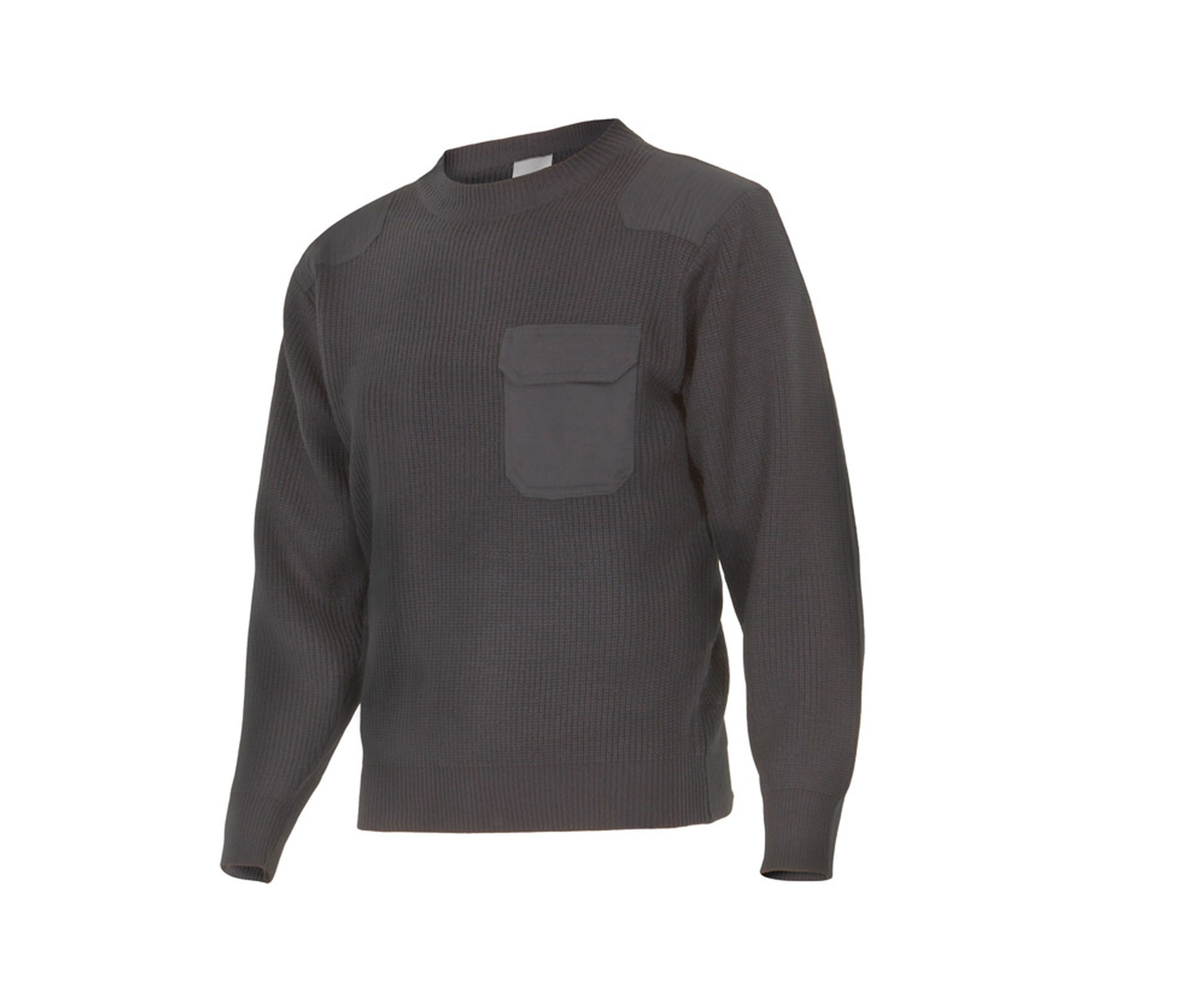 CREW NECK CHUNKY-KNIT JUMPER