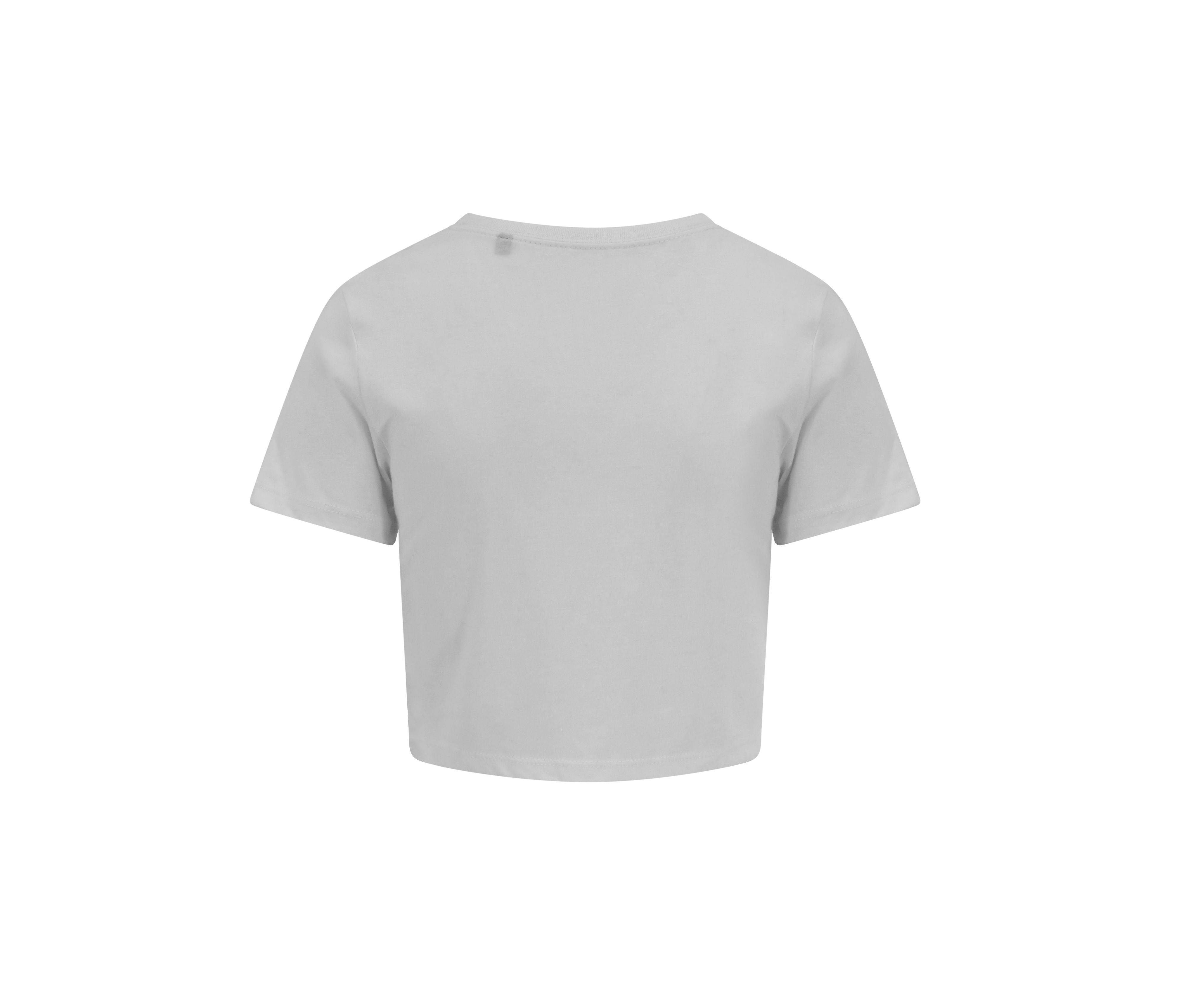 WOMEN'S TRI-BLEND CROPPED T