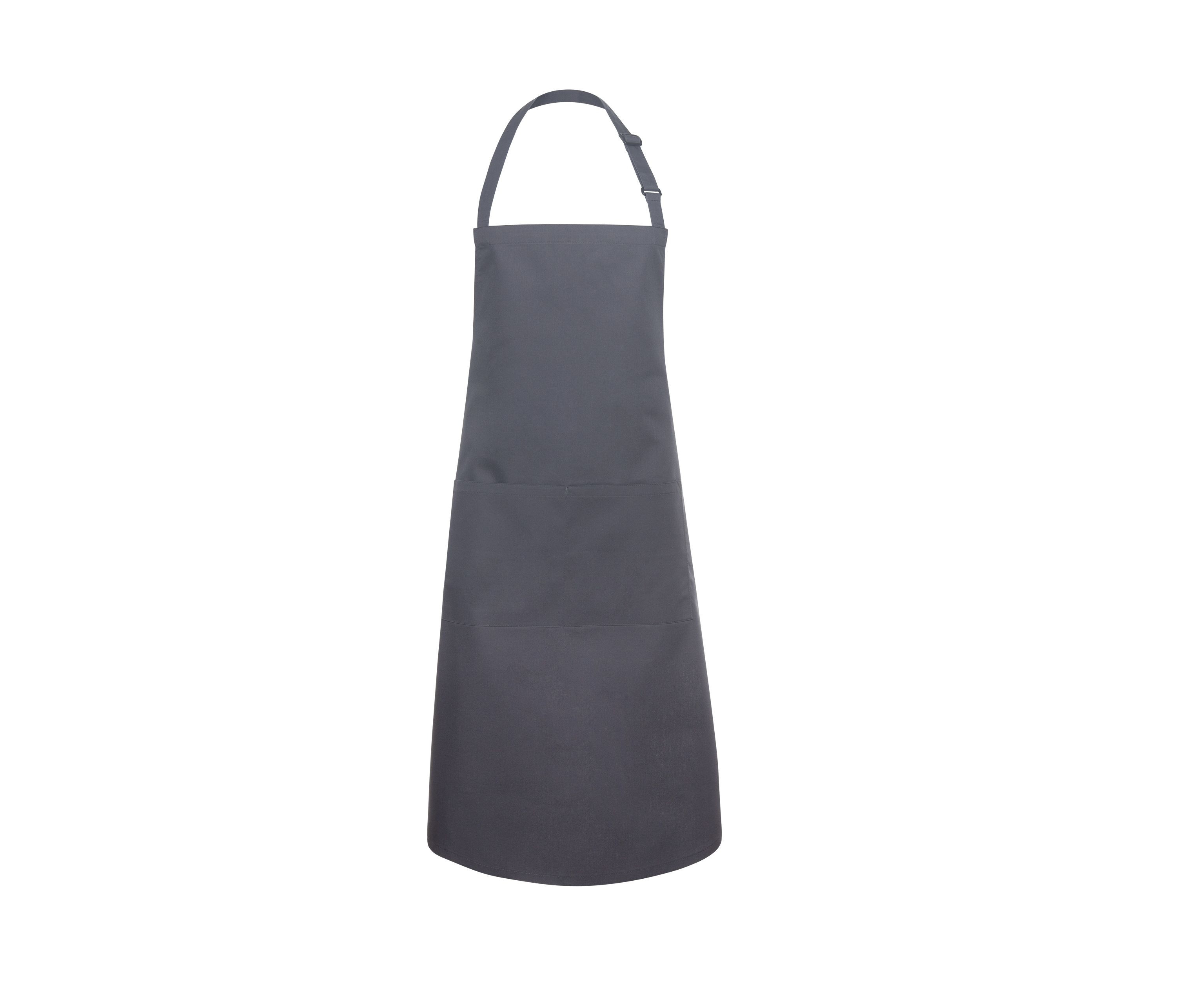 Bib Apron Basic with Buckle and Pocket