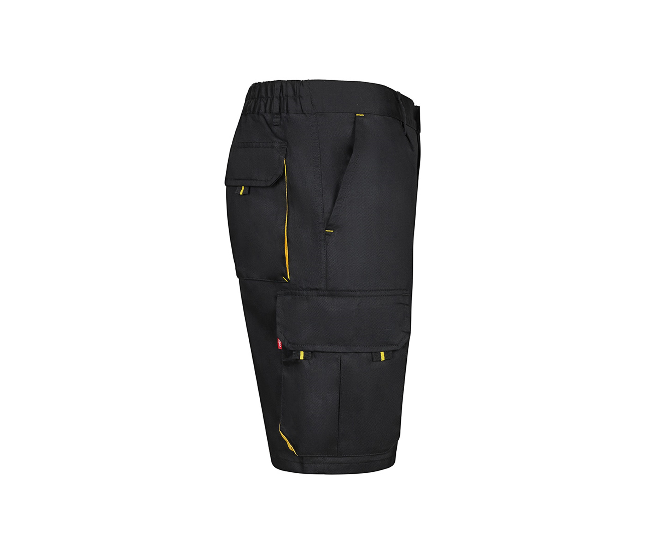 TWO-TONE MULTI-POCKET BERMUDA SHORTS
