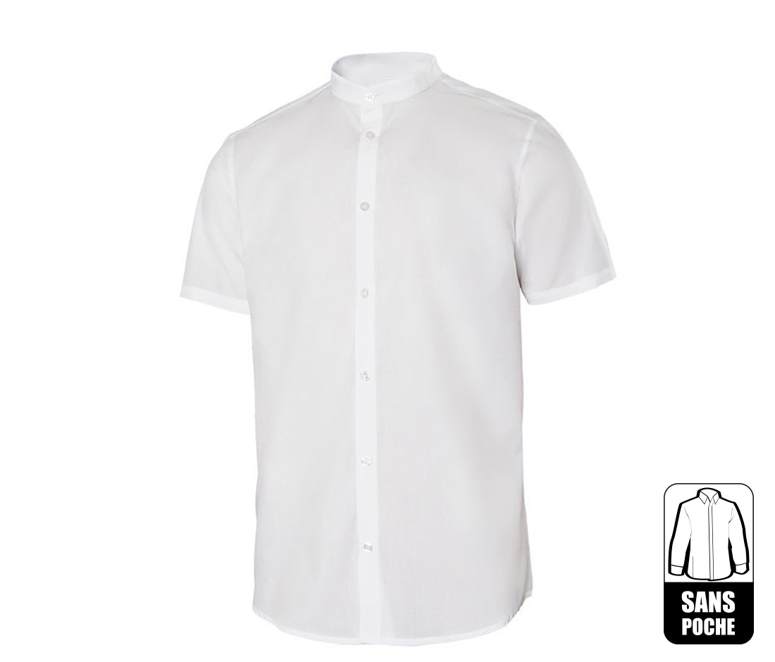 MEN'S SHORT-SLEEVE STRETCH SHIRT