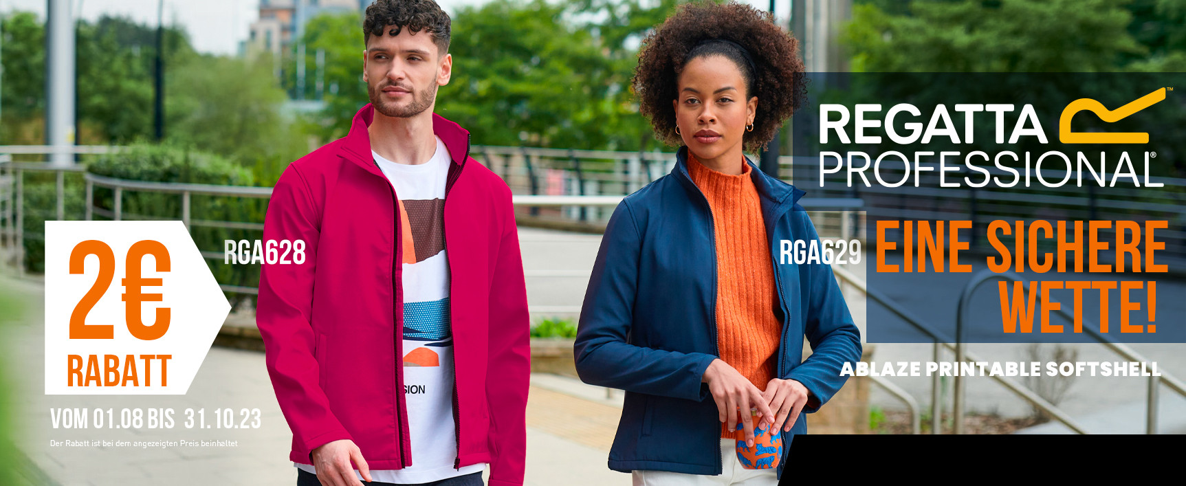Regatta printable softshell