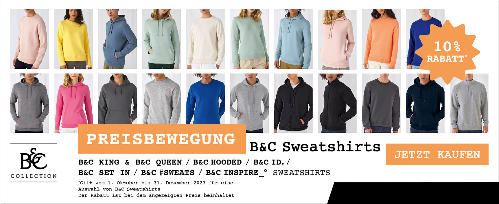 Promo Sweats B&C