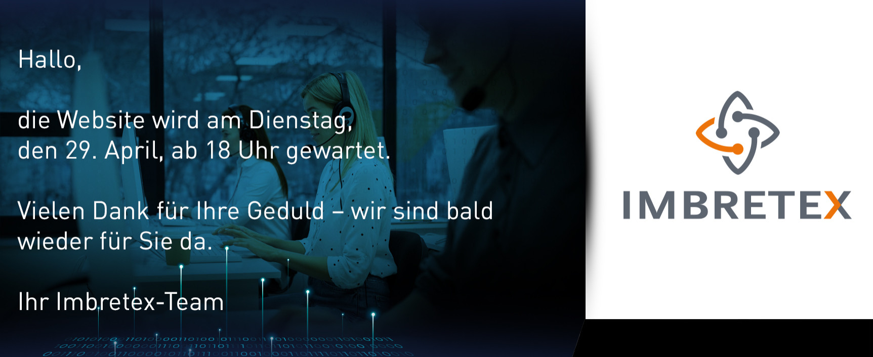 Maintenance 29 Avril