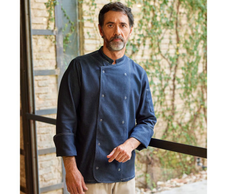 DENIM CHEF JACKET
