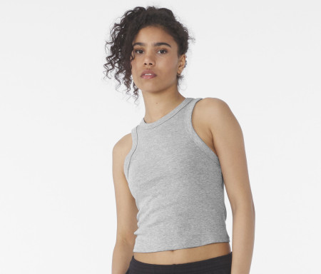 WOMEN'S MICRO RIB RACER TANK