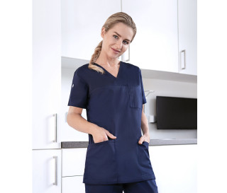 SHORT-SLEEVE LADIES' SLIP-ON TUNIC ESSENTIAL
