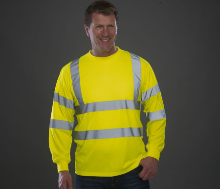 HI-VIS LONG SLEEVE T-SHIRT