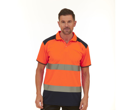 HI-VIS 2-TONE POLO SHIRT