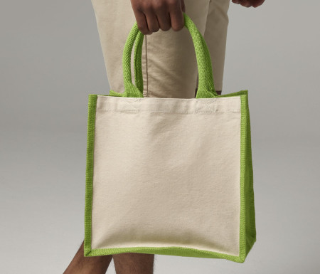 PRINTER'S MIDI JUTE BAG