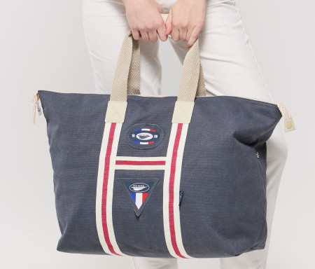 VINTAGE BIG SHOPPING BAG CANVAS