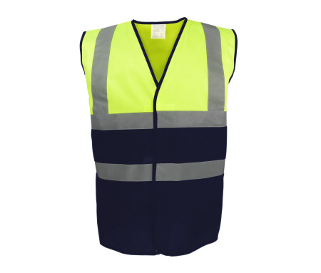 HI-VIS TWO-TONE WAISTCOAT