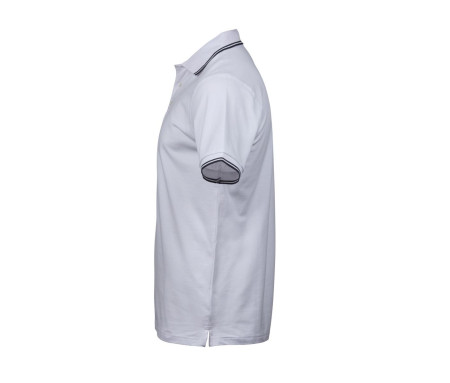 LUXURY STRIPE STRETCH POLO