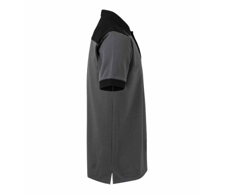 TWO-TONE STRETCH POLO SHIRT