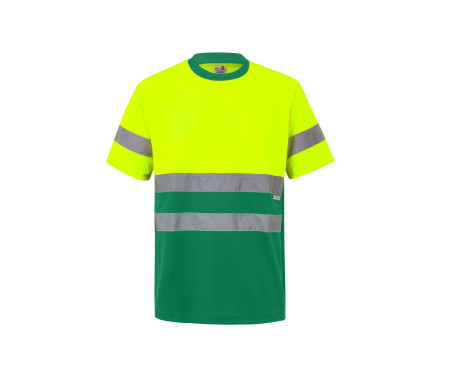 TWO-TONE HIGH VISIBILITY TECHNICAL T-SHIRT