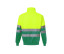 TWO-TONE HIGH VISIBILITY ZIP SWEATSHIRT